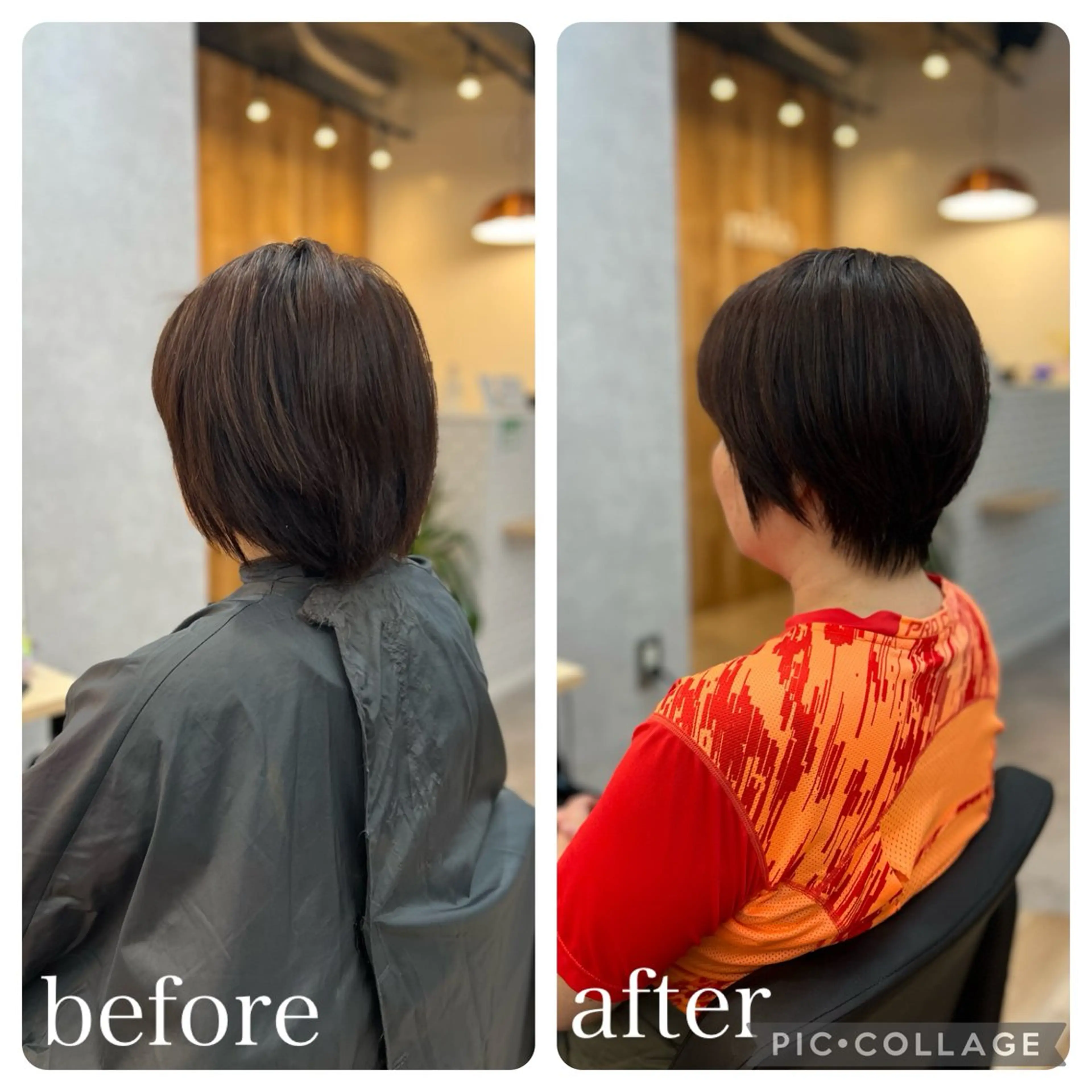 ショート 丸みショート ショートヘア Aguhair milo森山知幸のヘアスタイル