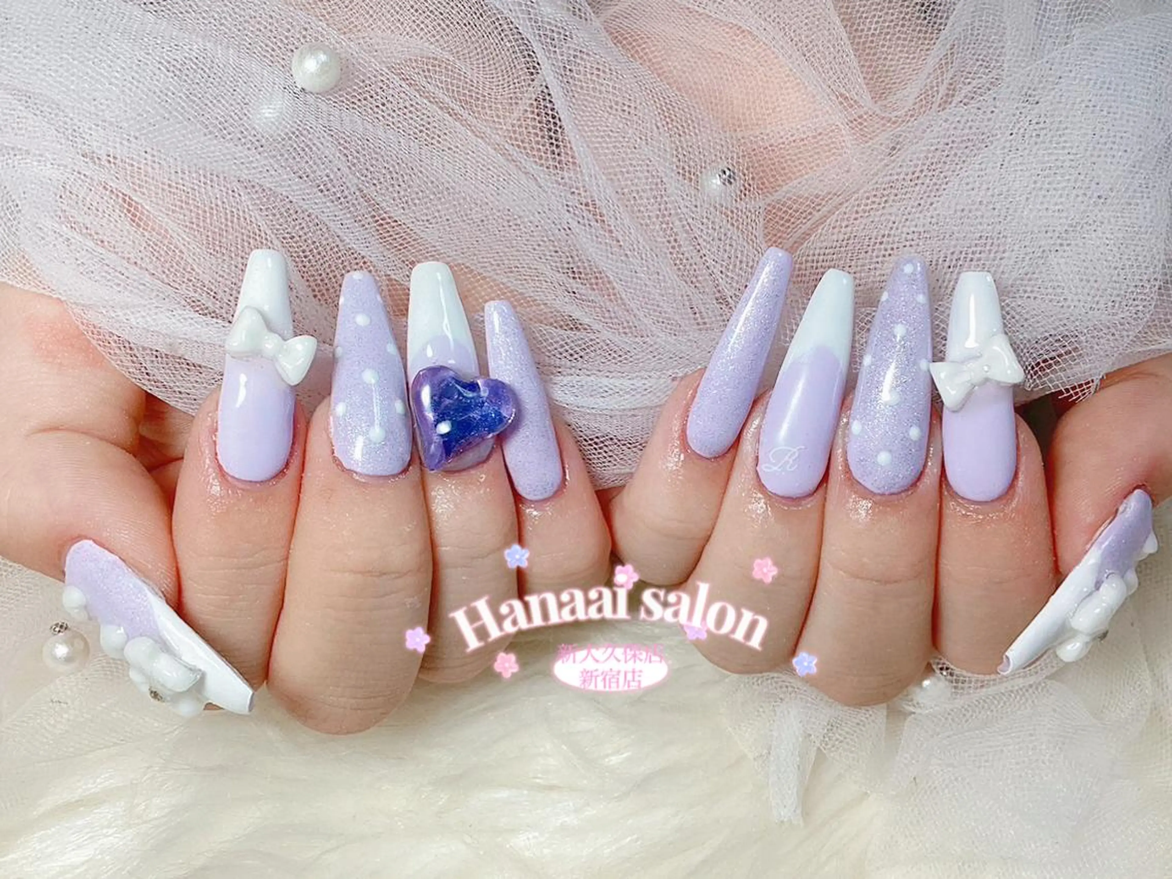ネイル アートネイル フラッシュネイル フットネイル ジェルネイル グラデーション Hanaai Salonスニタのネイルデザイン