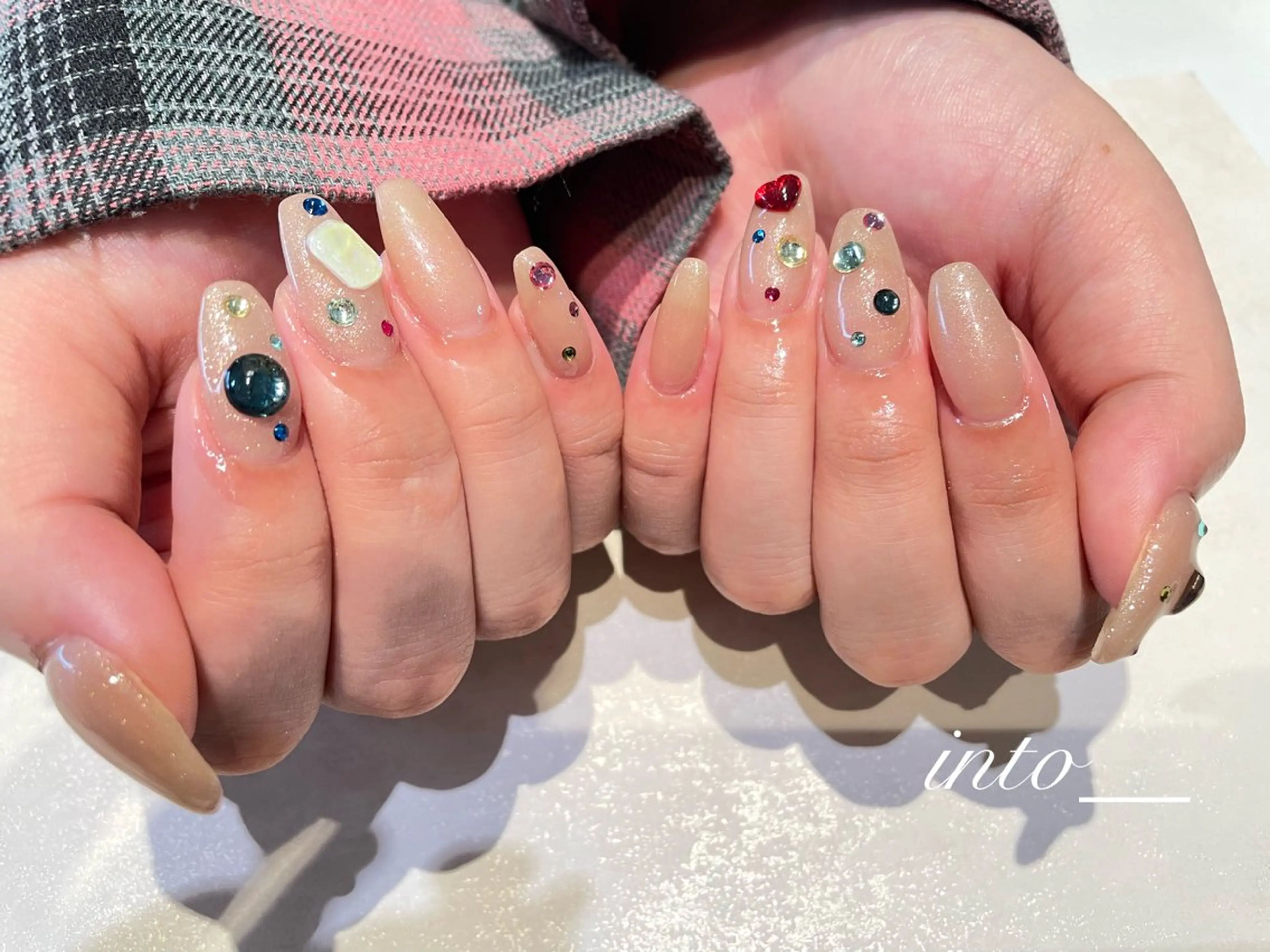 ネイル ハンドネイル 本町ネイルサロン into_ ぬーのネイルデザイン