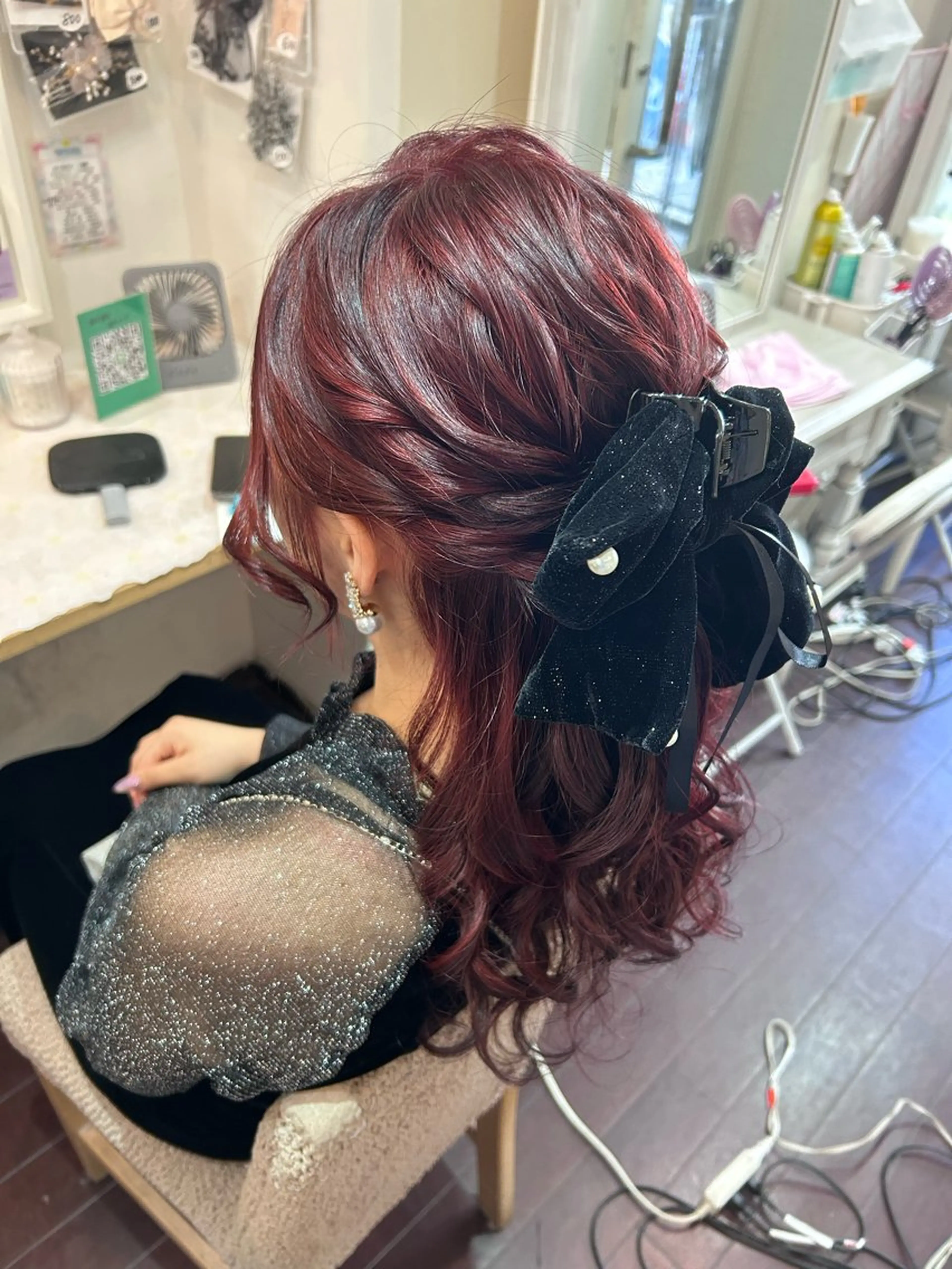 ヘアアレンジ ヘアセット 心斎橋/セットサロン /ボイボイのヘアスタイル