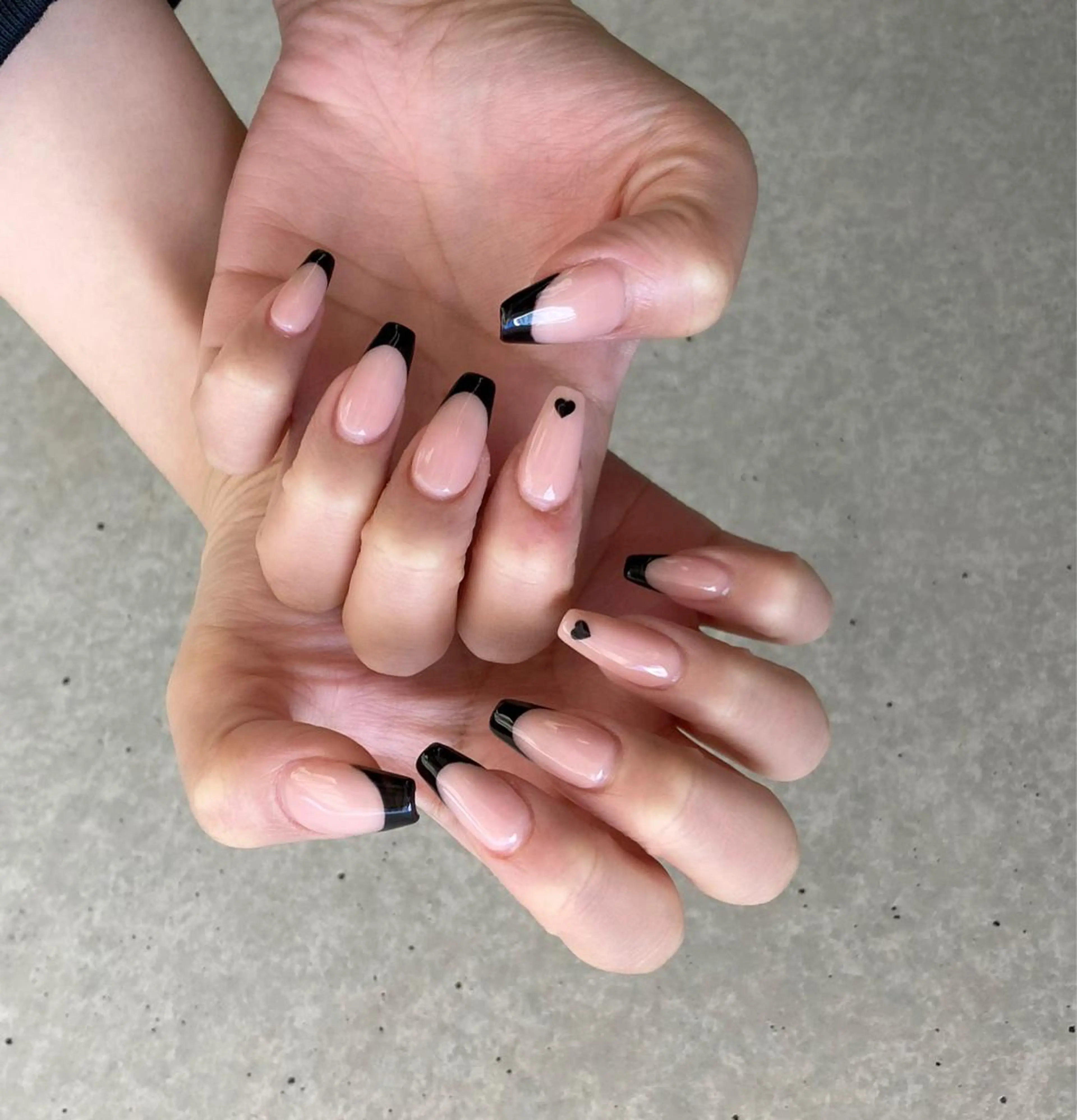 ネイル 持ち込み スカルプネイル ハンドネイル nail salon Soeurのネイルデザイン