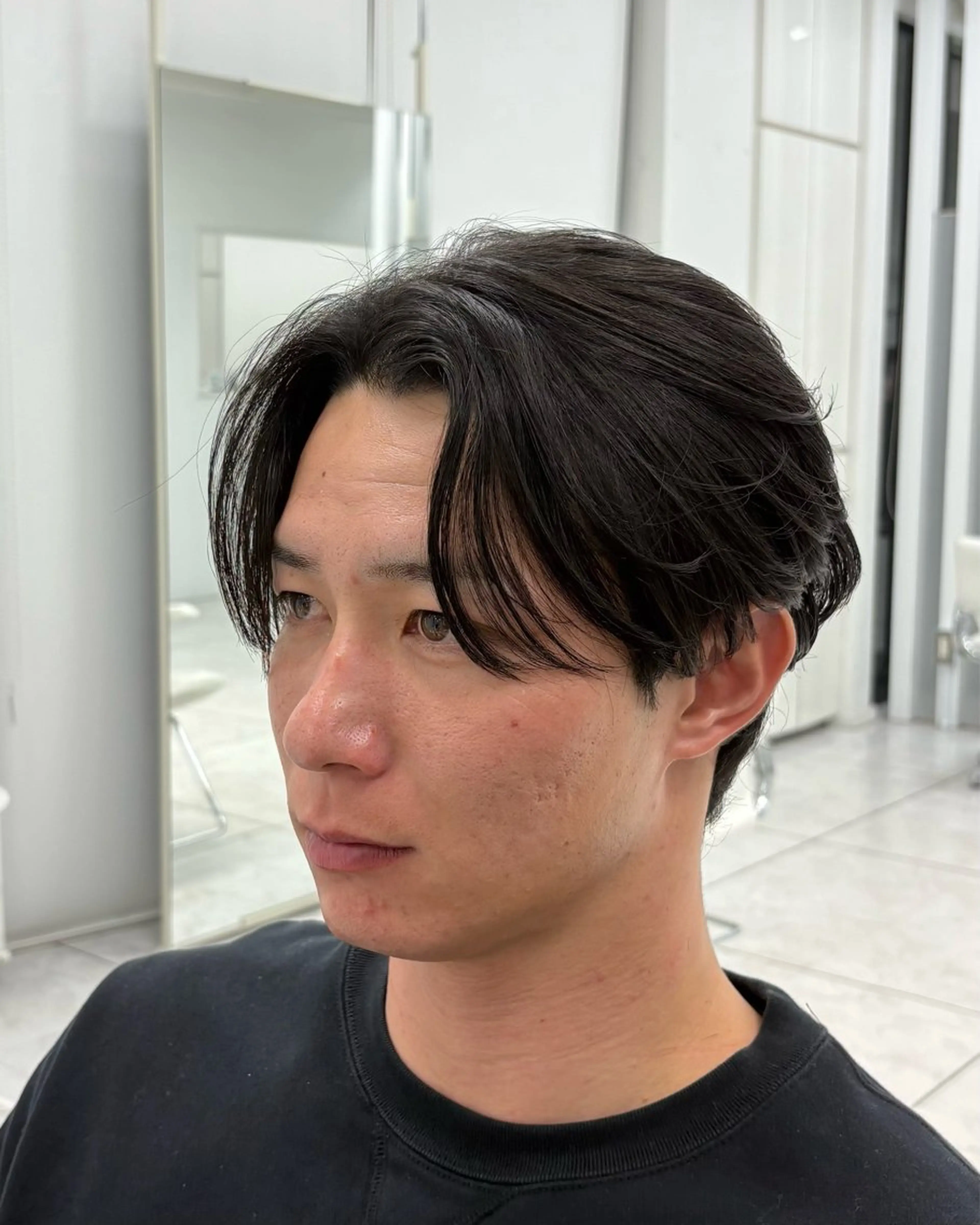 カットニュアンスパーマの写真