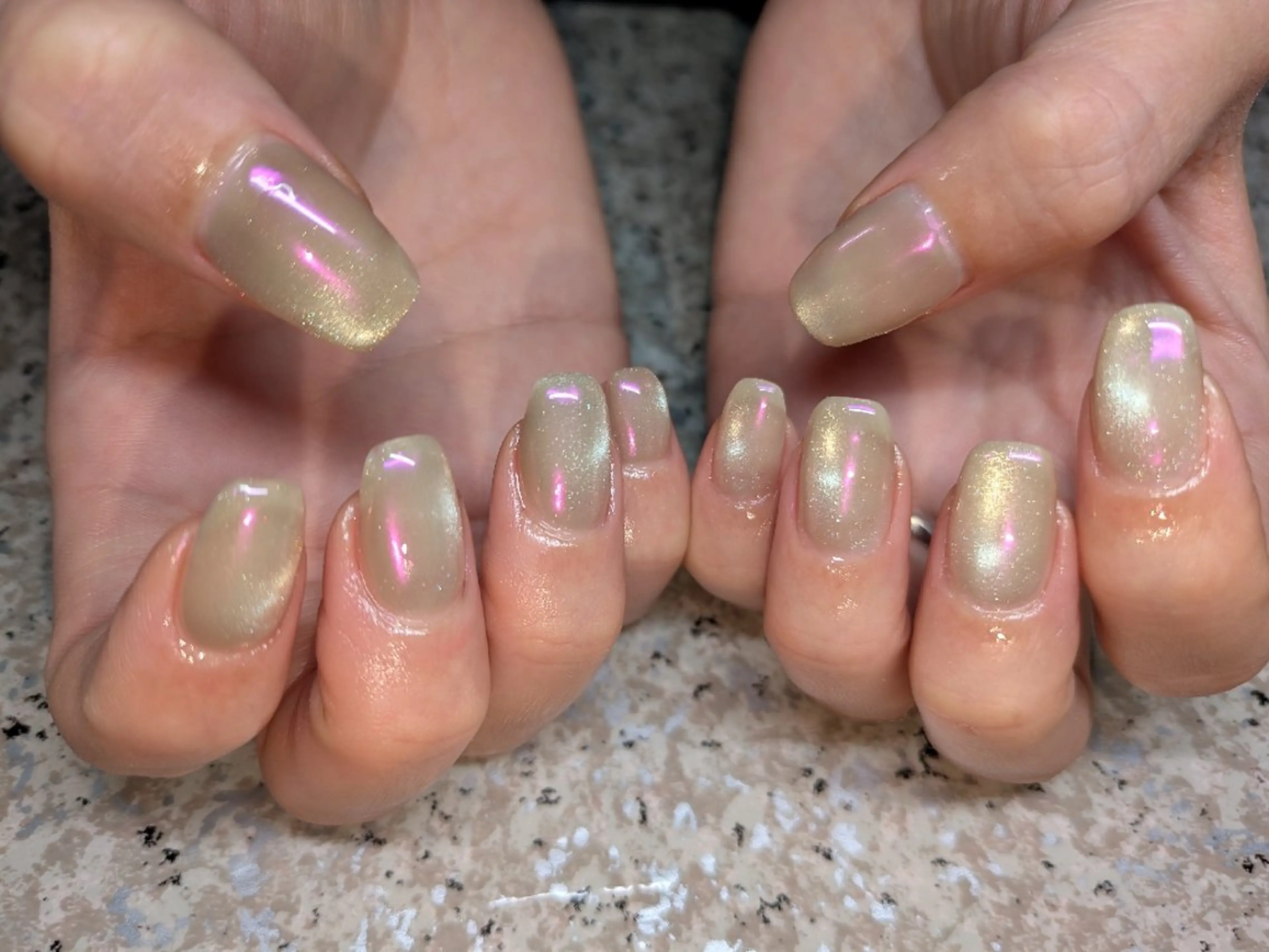 ネイル ミラーネイル ハンドネイル スズキ マイコのネイルデザイン