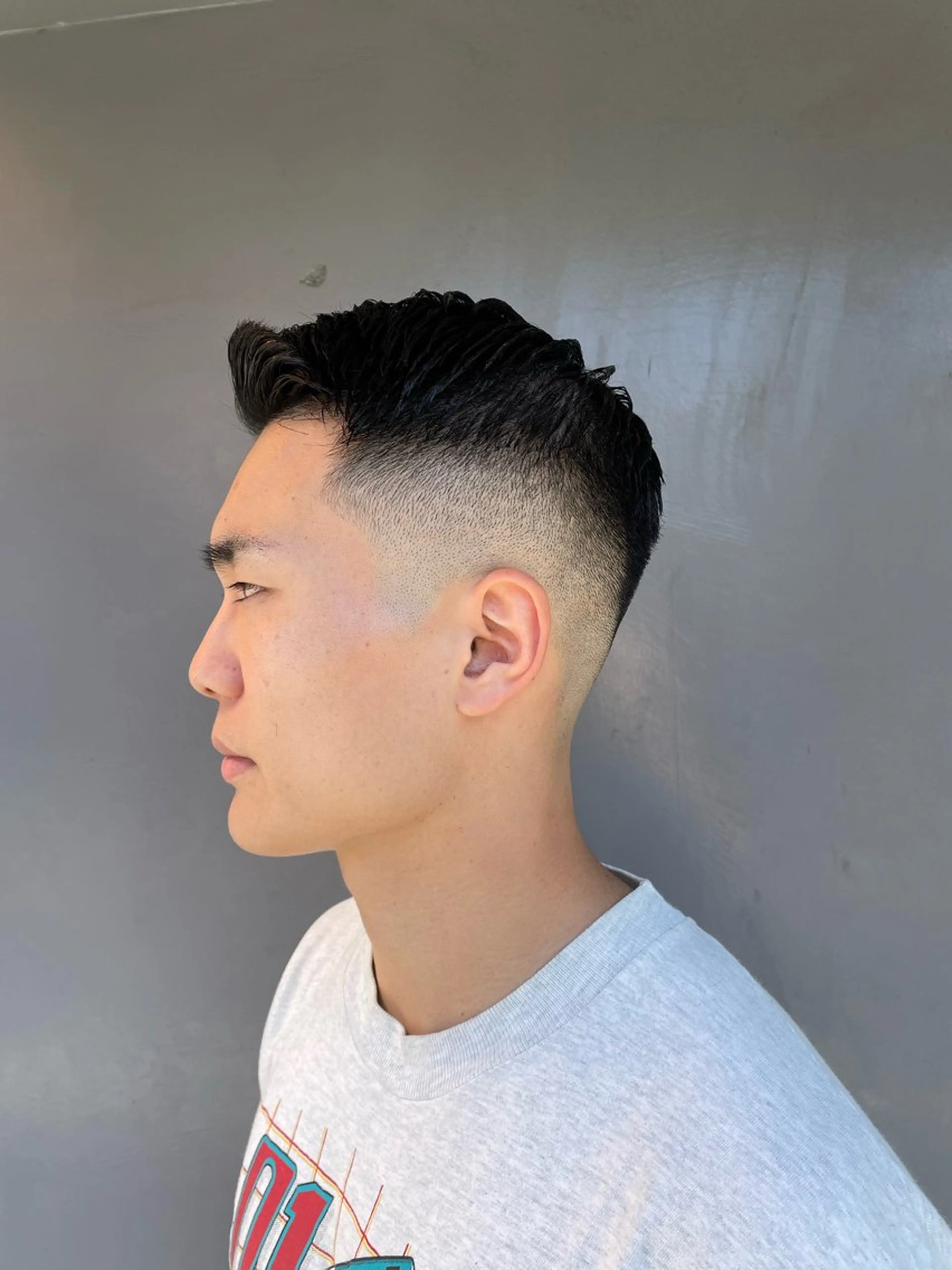 ショート メンズ フェードカット FADE&LINE登戸店所属・🔥メンズ専門 美容師🔥 柳澤陵心のヘアスタイル