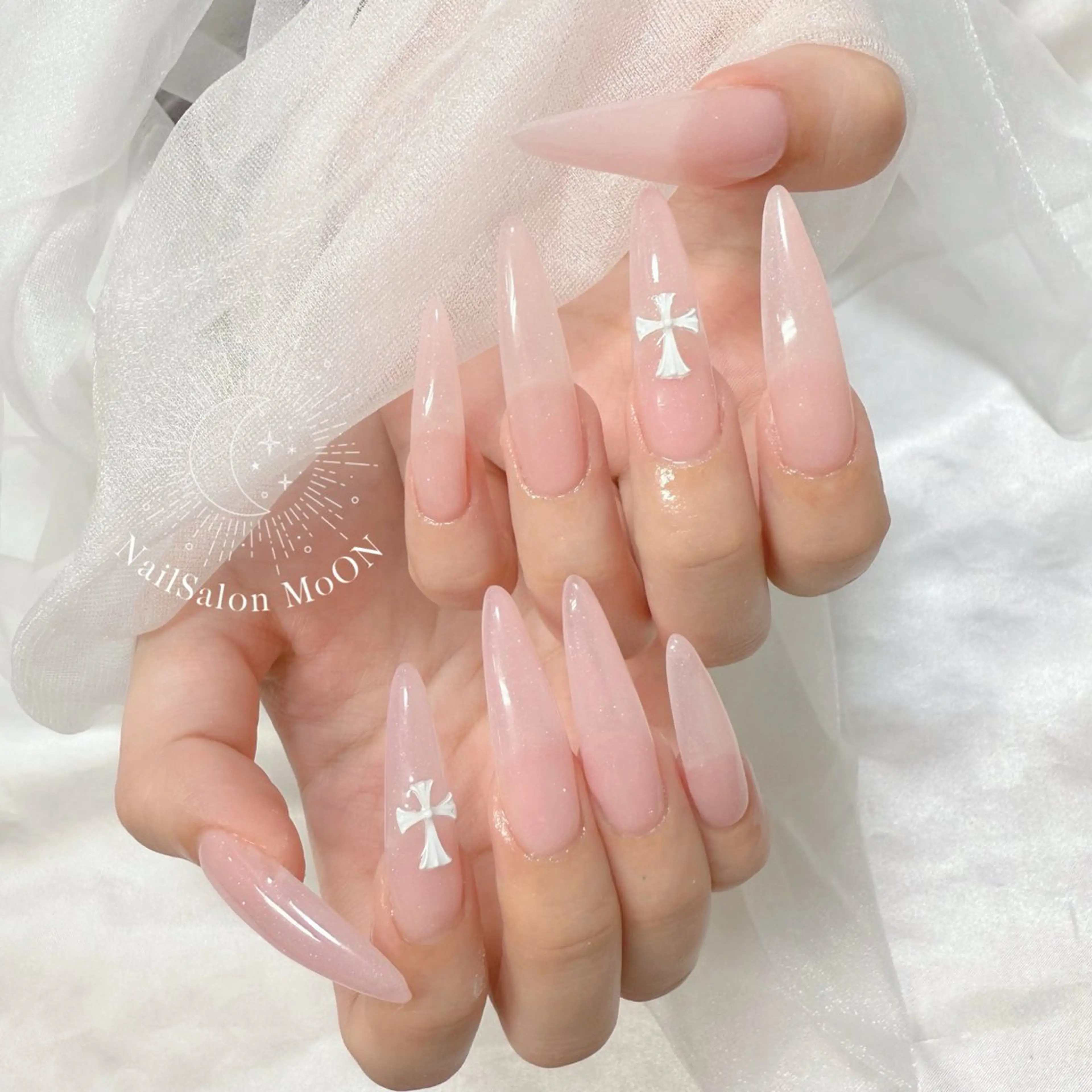 ネイル スカルプネイル ハンドネイル ハンドケア MoON...❤︎ MeGuのネイルデザイン