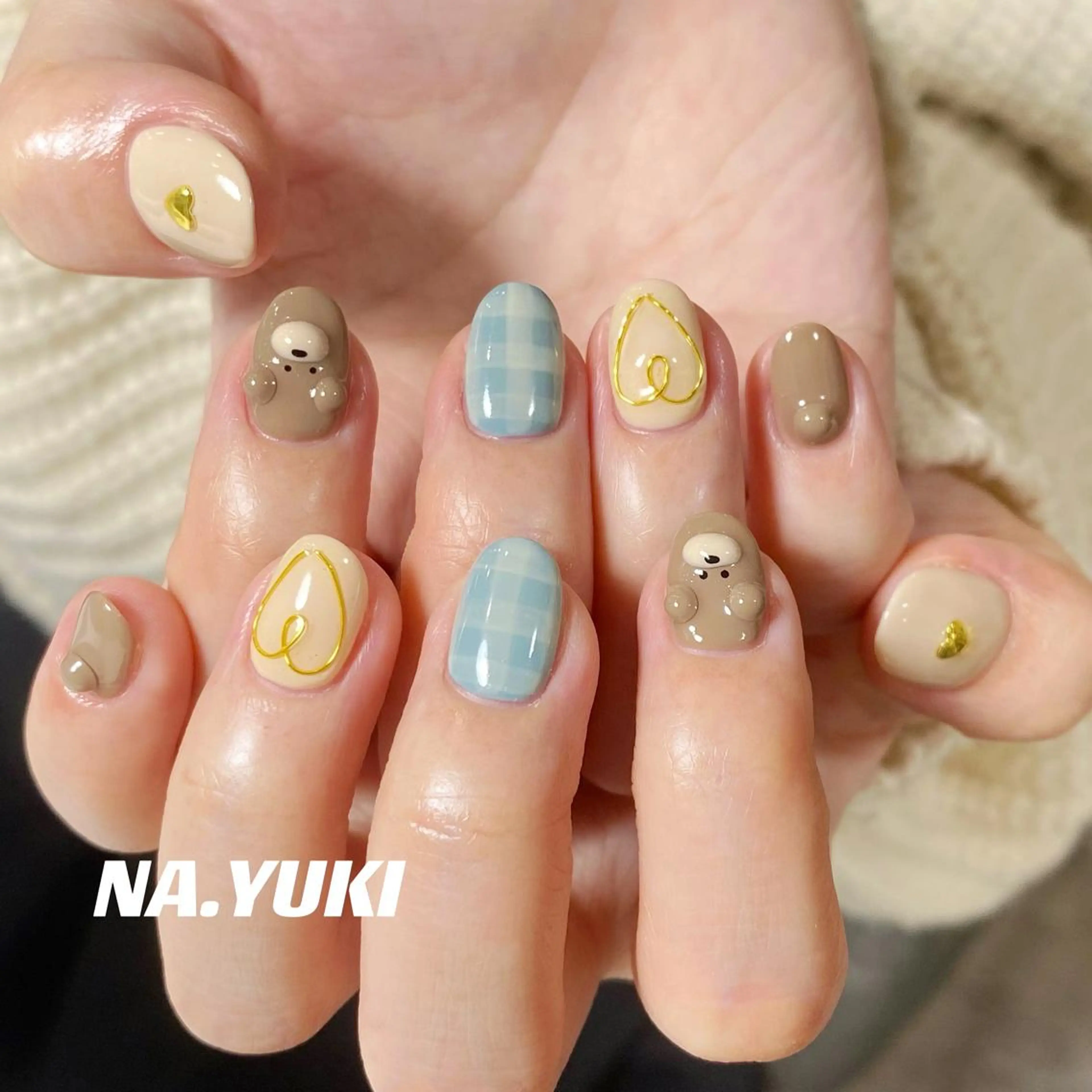ネイル ハンドネイル ハンドケア ナユキNA.YUKI 池袋店のネイルデザイン