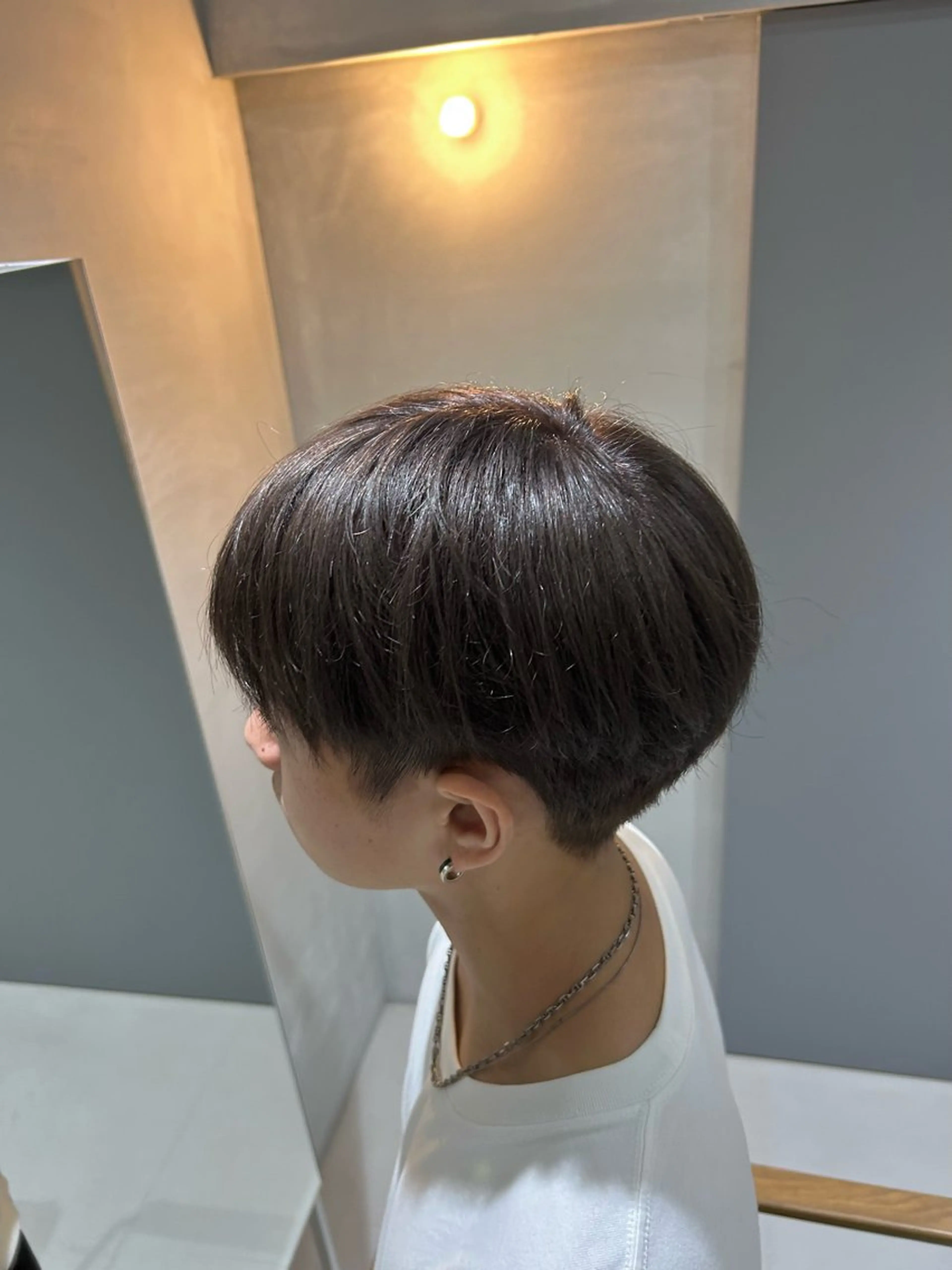 メンズ ハイトーン/艶髪/ 暗髪/韓国/sanaのヘアスタイル