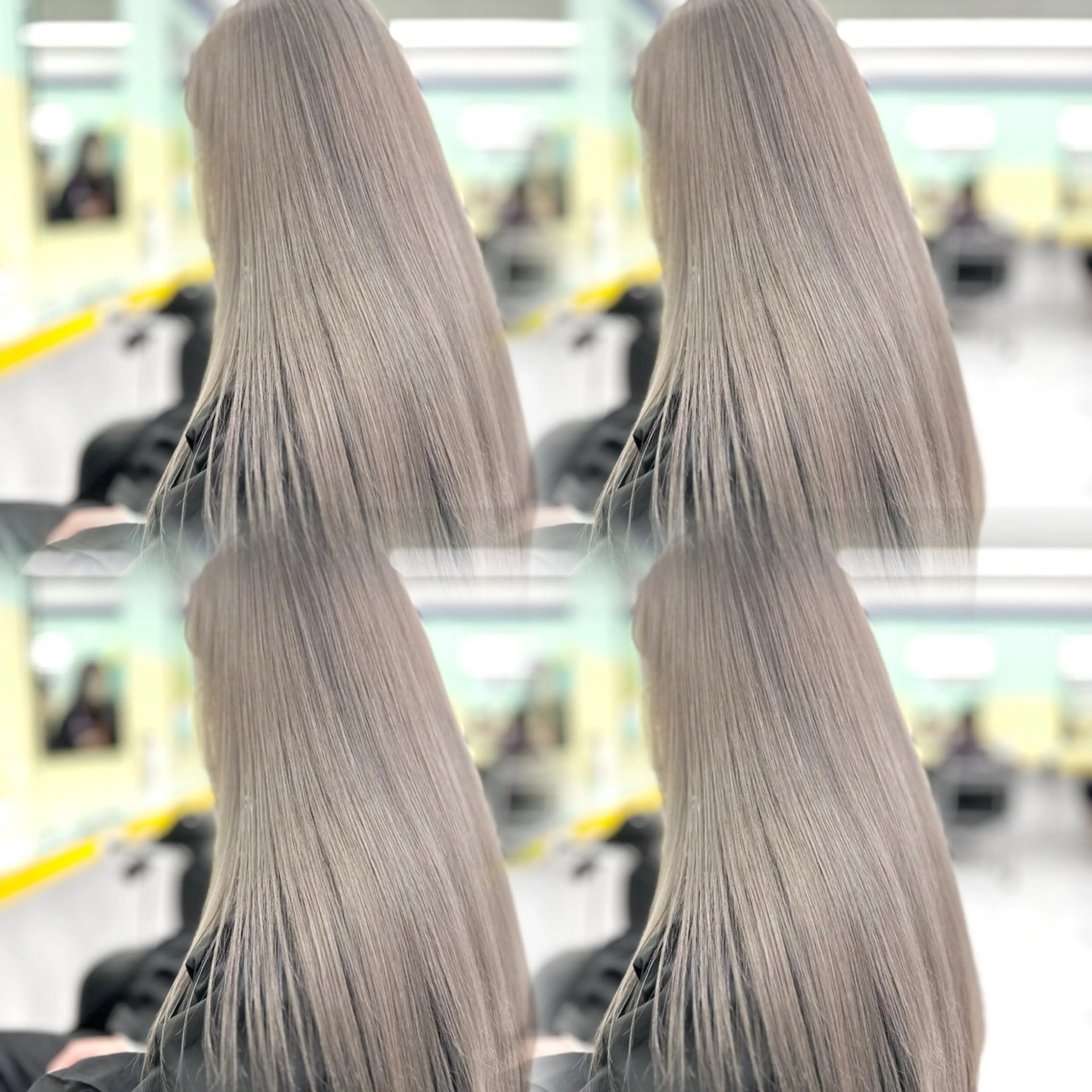 ロング カラー 🤍横浜ブリーチ /レイヤーカット🤍のヘアスタイル
