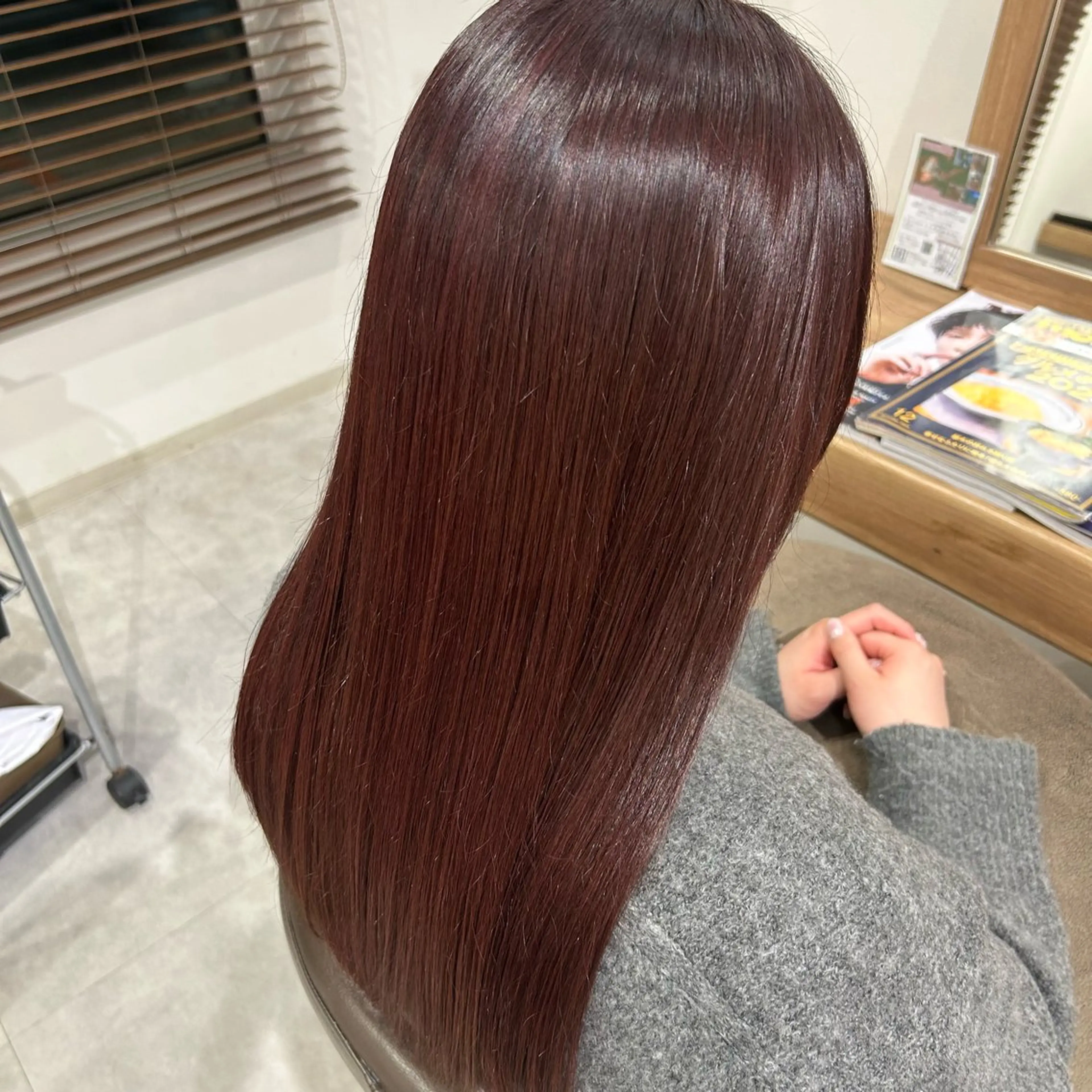 カラー ブラウンカラー ヘアカラー 渡邊 玲来のヘアスタイル