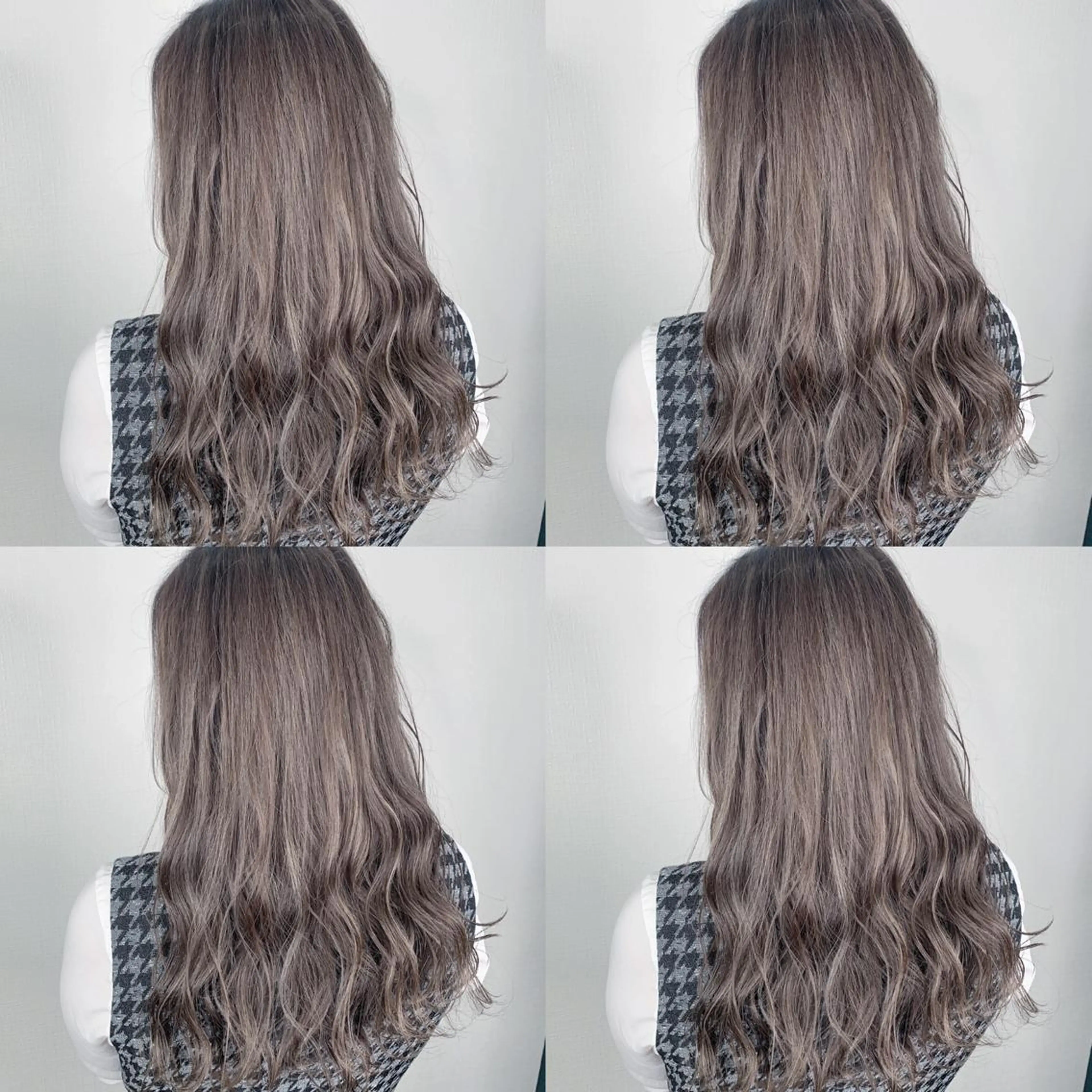 ロング カラー ハイライトカラー ハイライト ヘアカラー 袴田 伊代のヘアスタイル