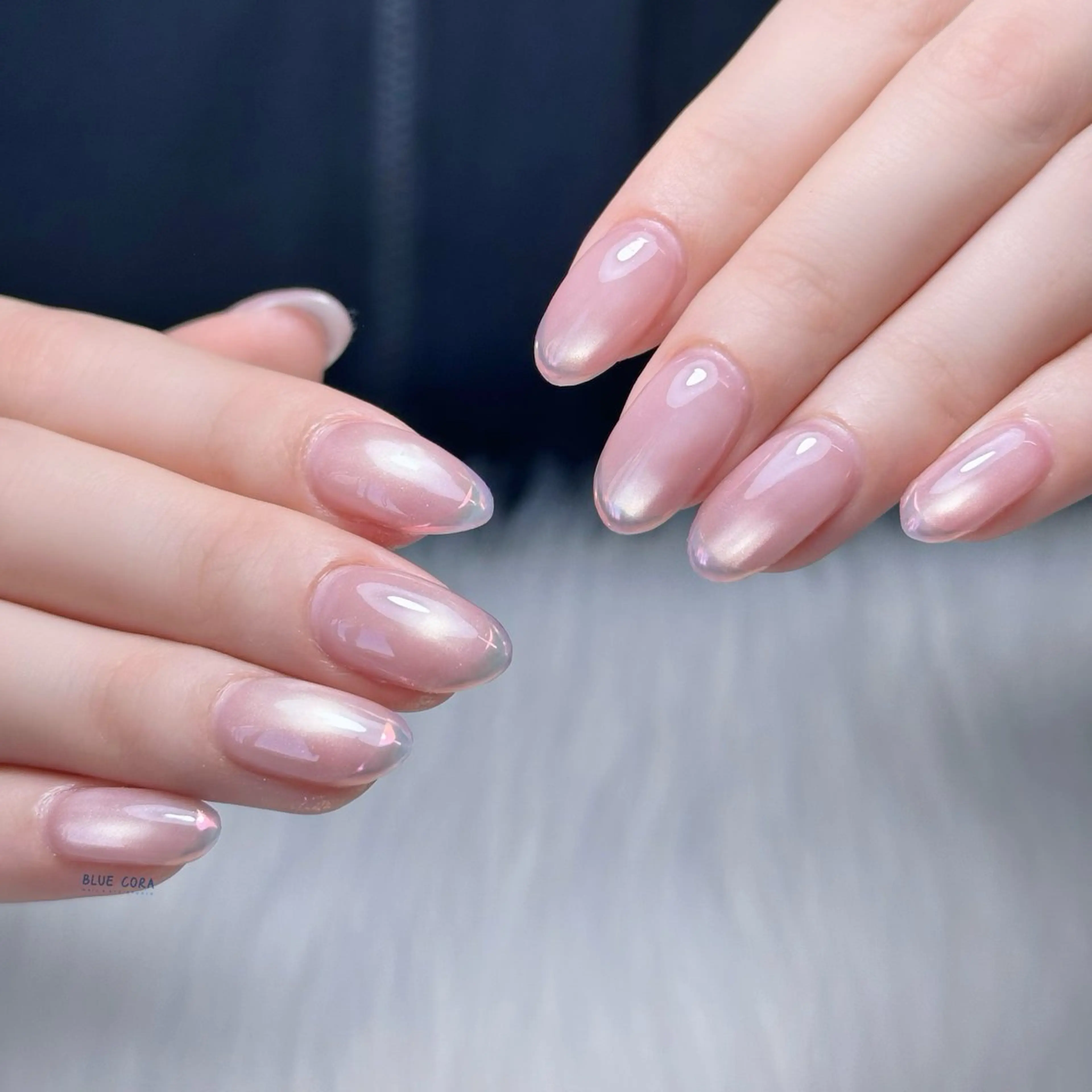 ネイル オーロラネイル マグネットネイル ハンドネイル ハンドケア BLUE CORA所属・BLUE CORAのネイルデザイン