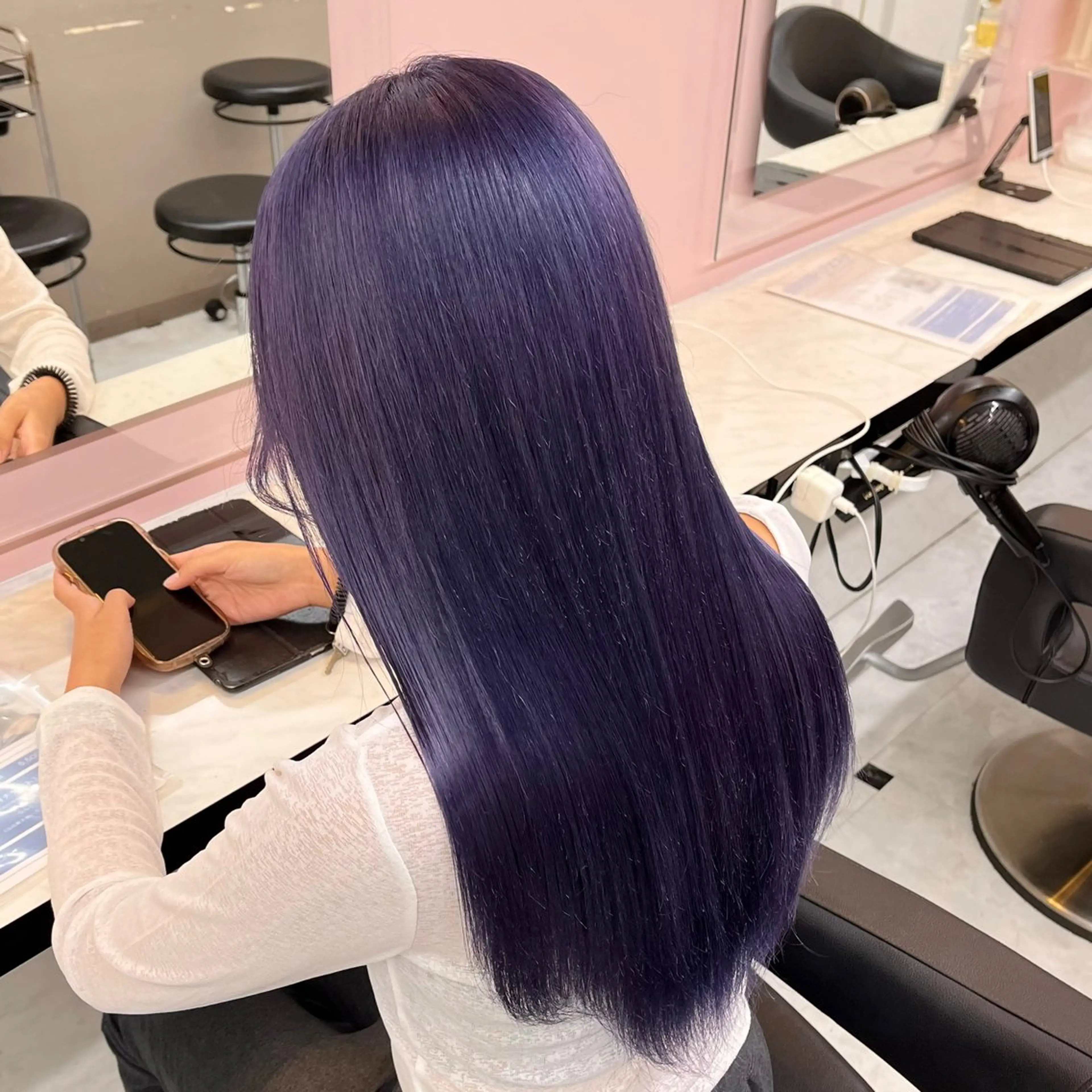 ミディアム 🍒透明感カラー🌨 🥕ハイトーンカラーのヘアスタイル