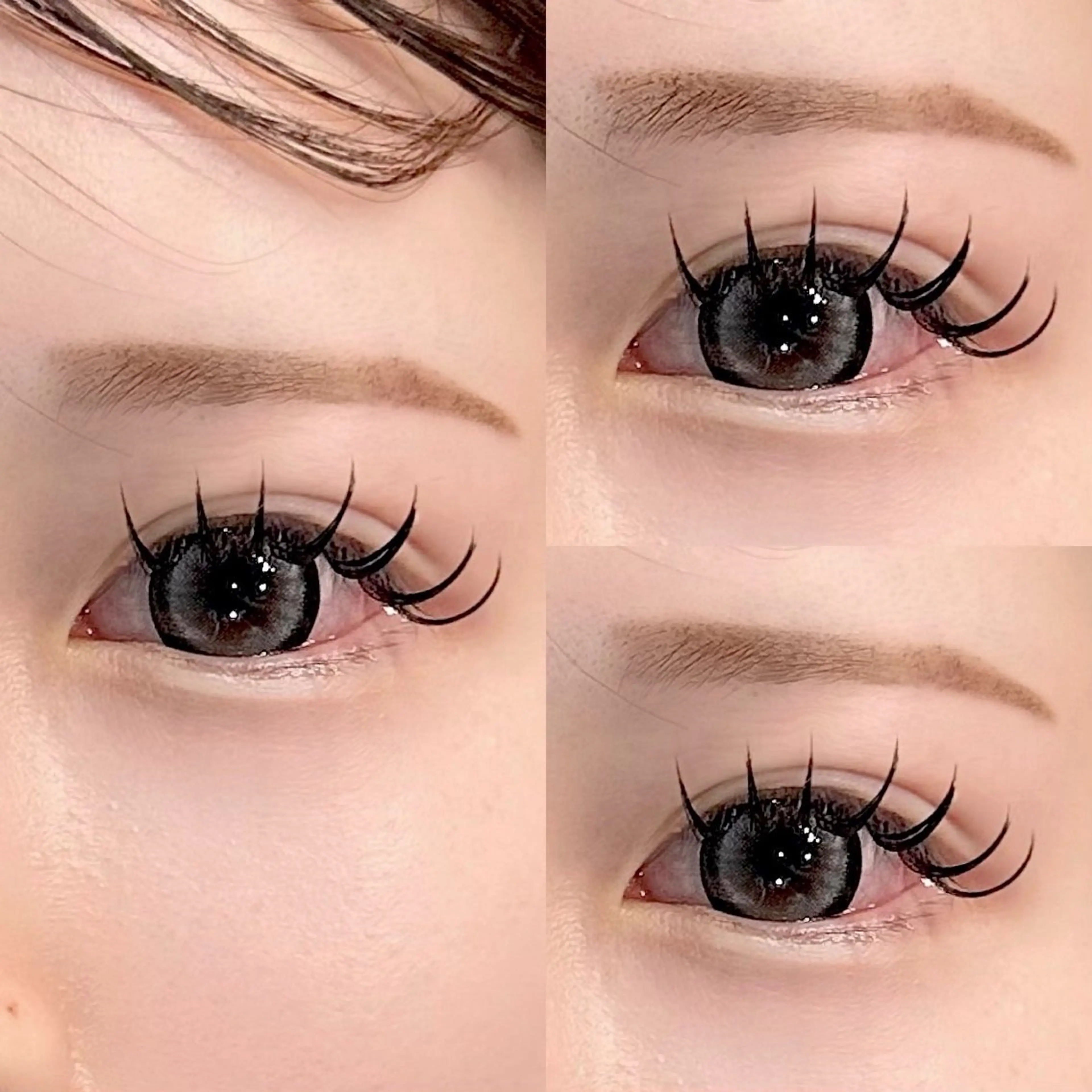 マツエク・マツパ バインドロック beauty salon ICY所属・大西 りょうこのマツエク・マツパデザイン