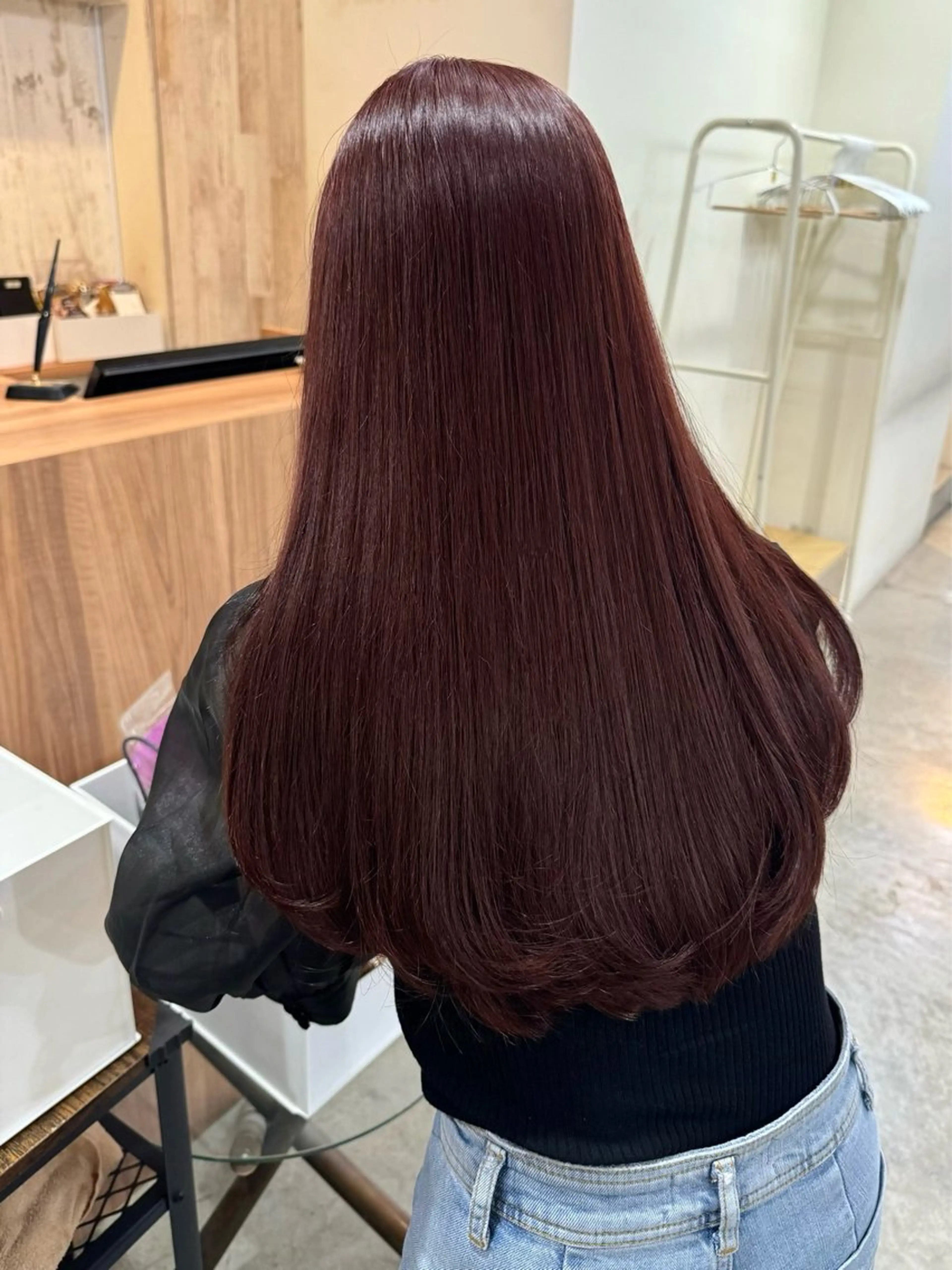 セミロング yuuka/ボブ/ダ ブルカラー/髪質改善のヘアスタイル