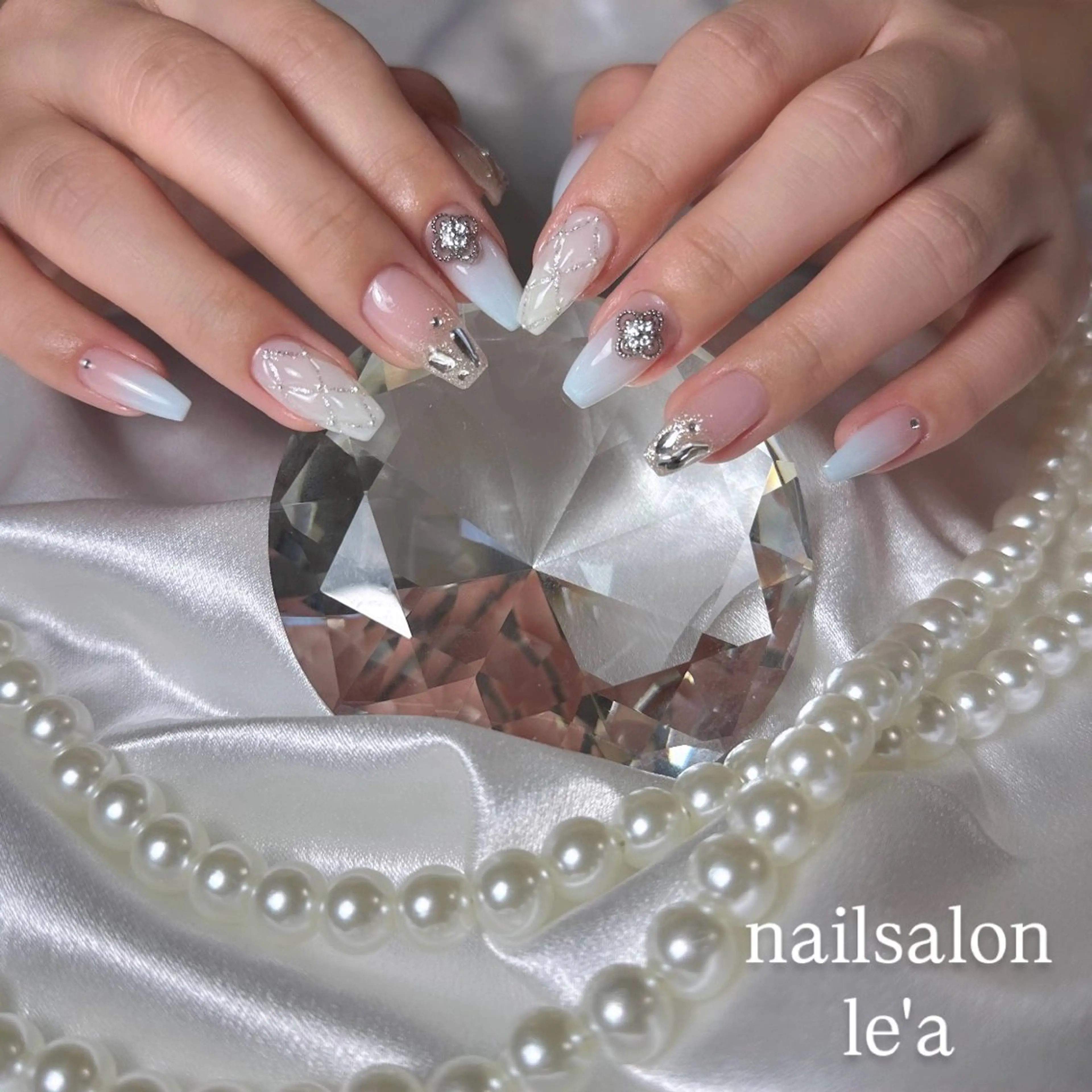 ネイル ハンドネイル nailsalon le'aのネイルデザイン