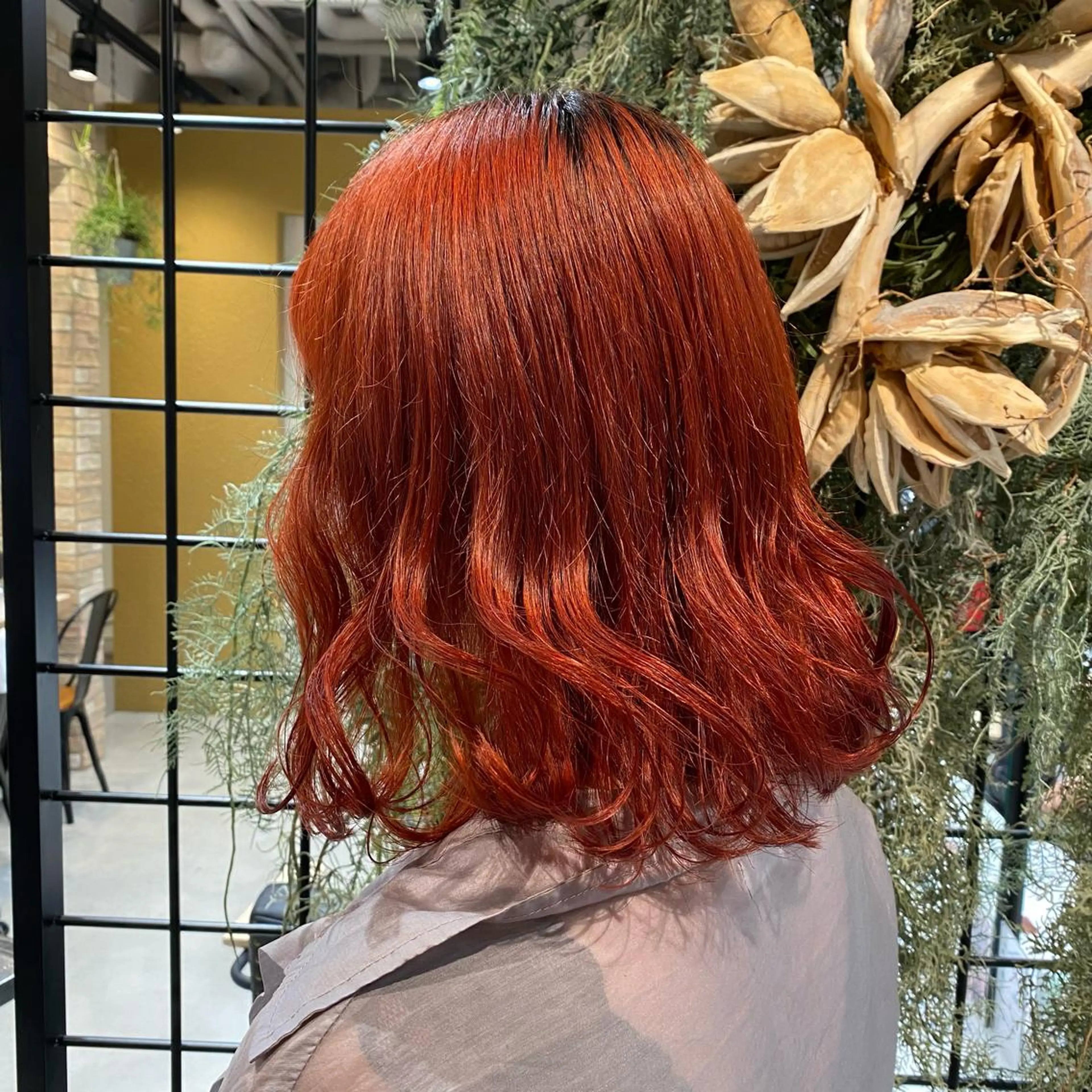 カラー ウルフ.クロスパーマ 🖤RYOKAのヘアスタイル