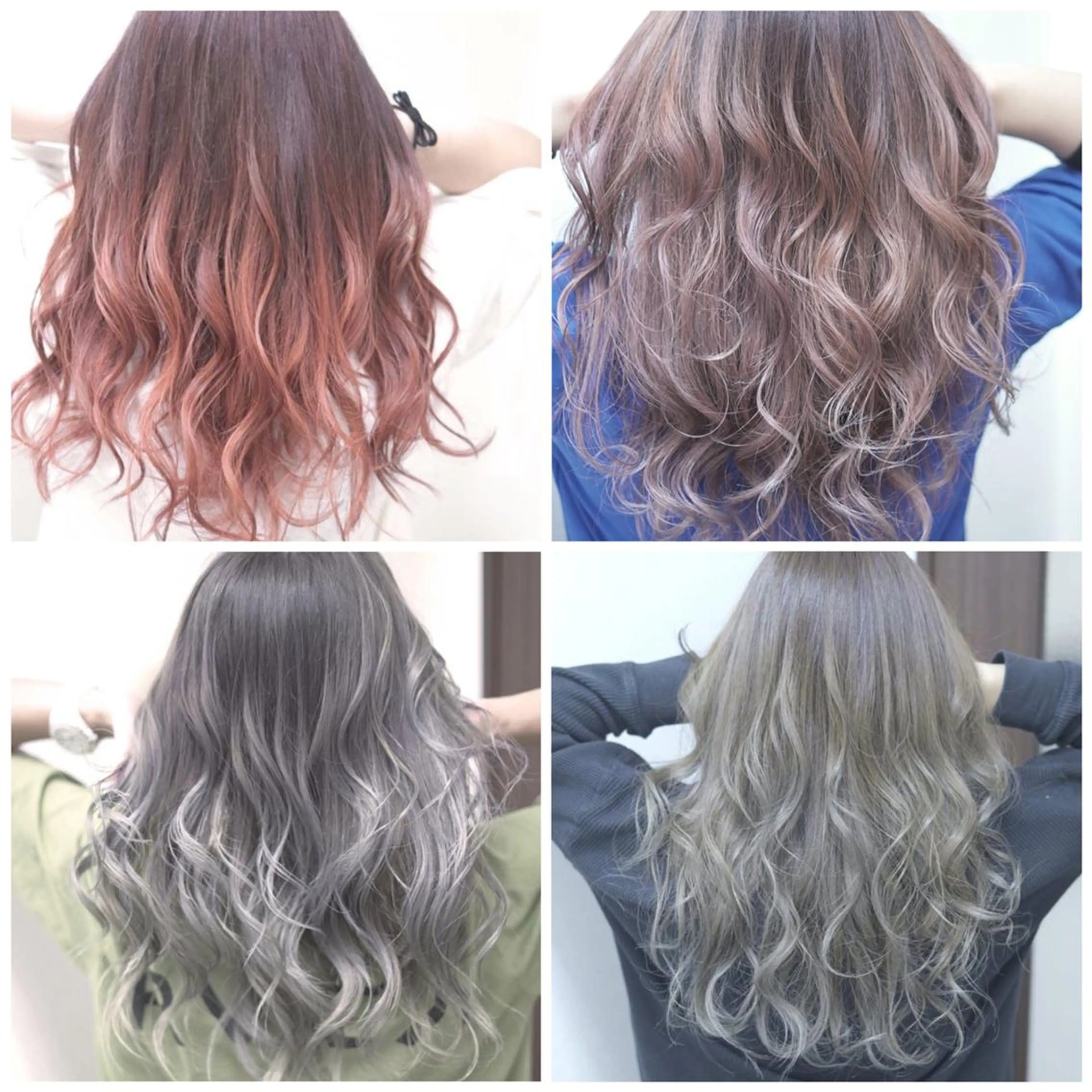 ロング カラー ヘアカラー トリートメント Crystal 船橋のヘアスタイル