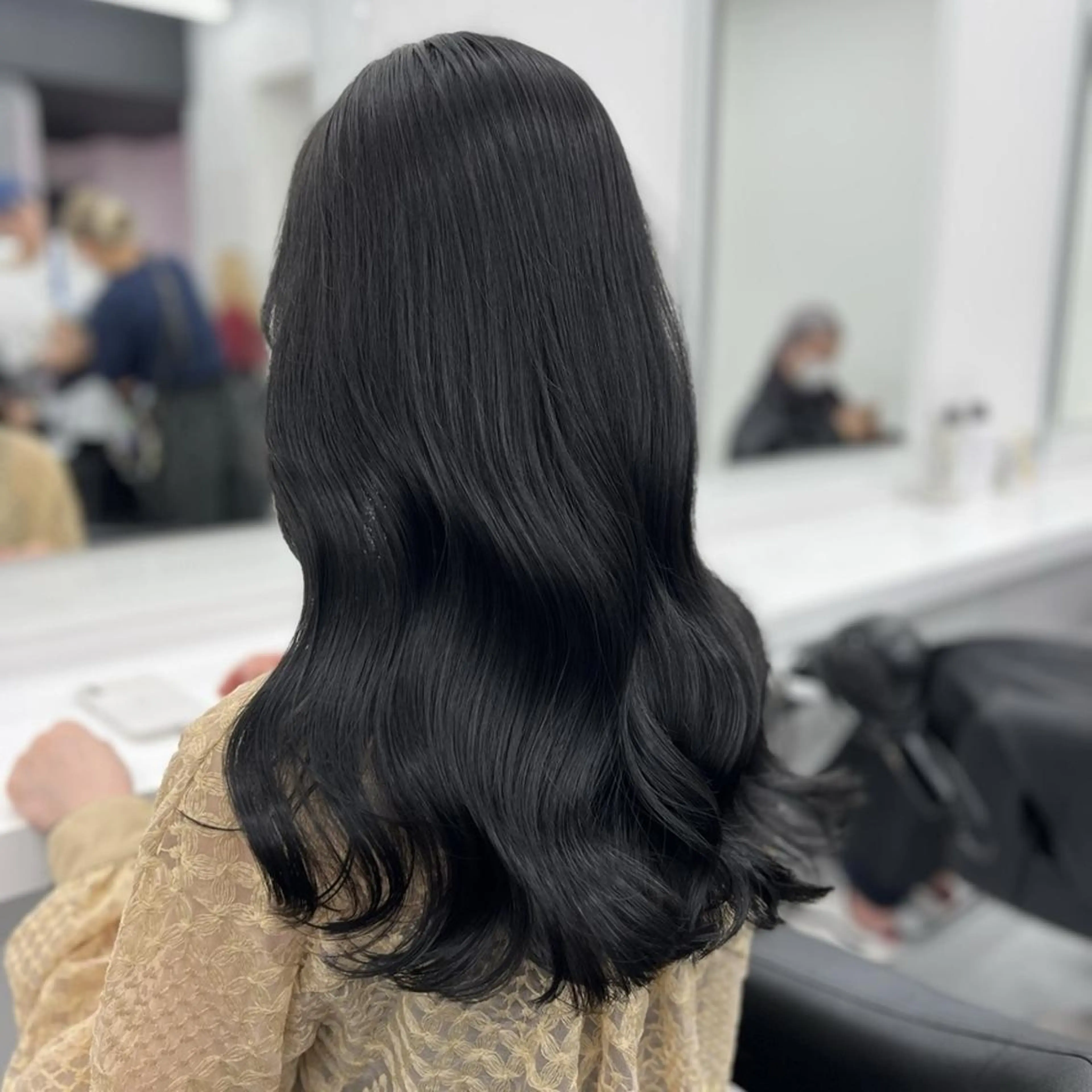 カラー ヘアカラー トリートメント 冬のトレンドヘア🫧 透明感スタイル🫧のヘアスタイル