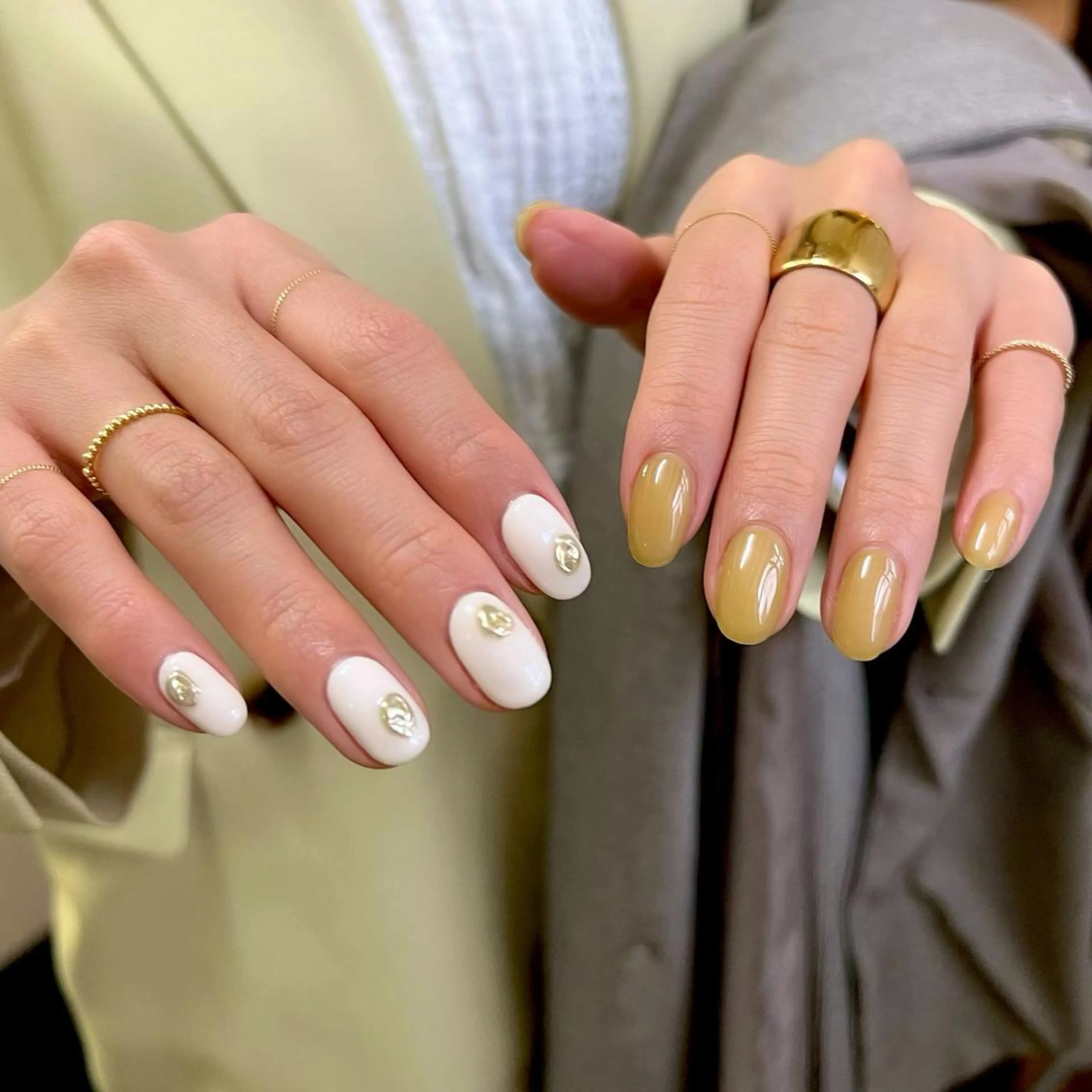 ネイル ハンドネイル nuás nailのネイルデザイン