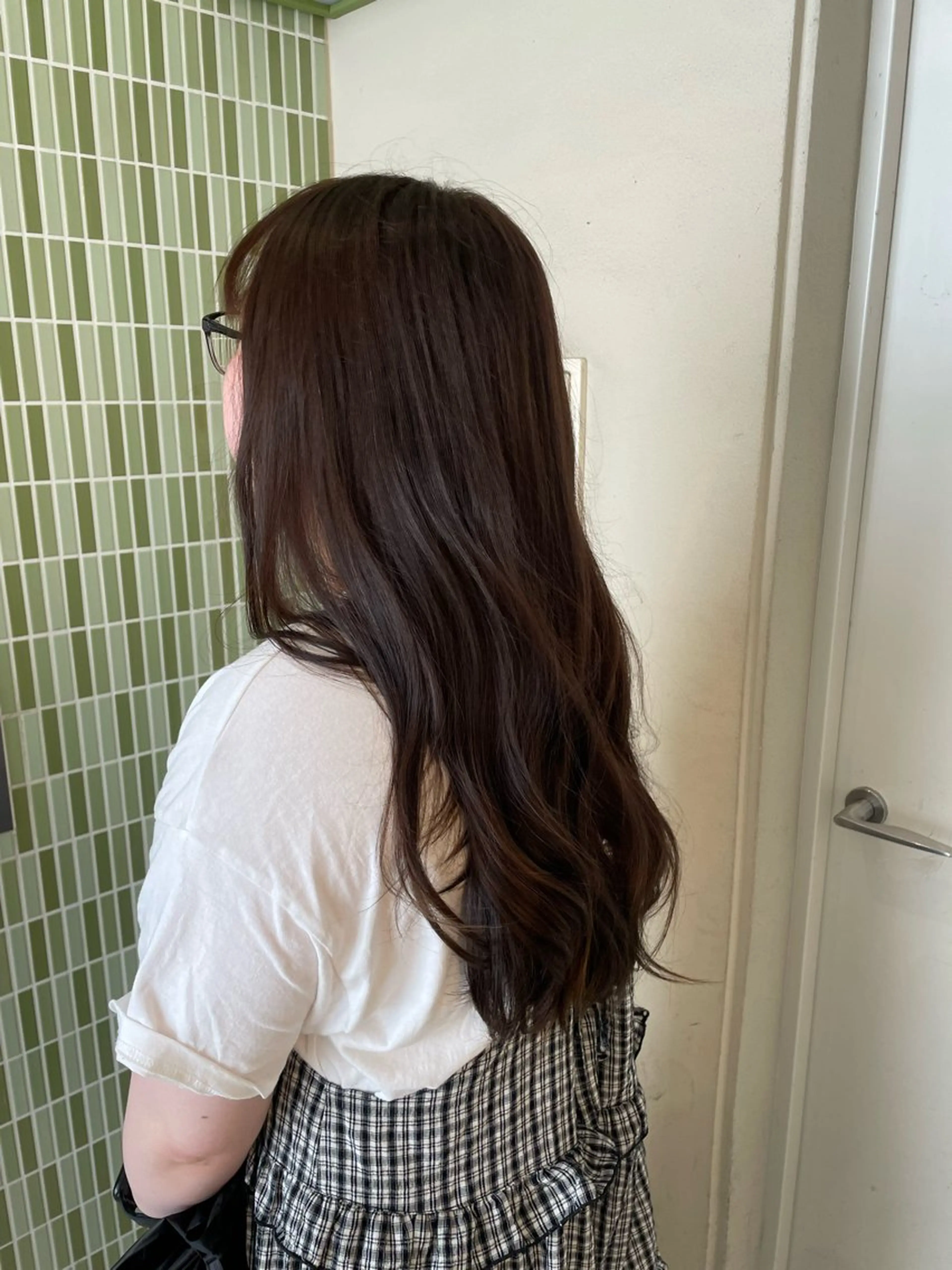 ロング カラー カット トリートメント MASHIRO💎 透明感カラー/カットのヘアスタイル