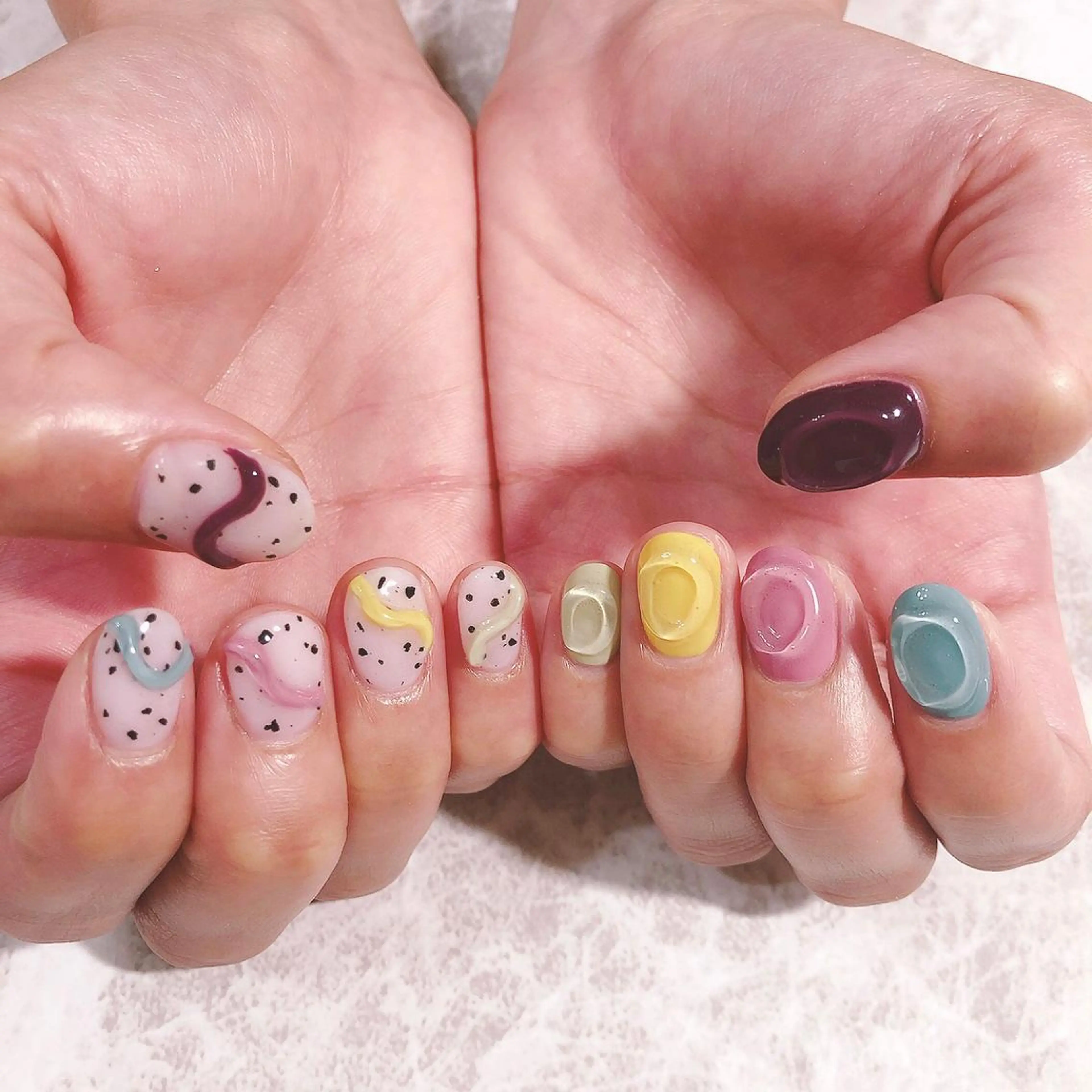 ネイル ハンドネイル フットネイル VIOLUS所属・VIOLUS 関目のネイルデザイン