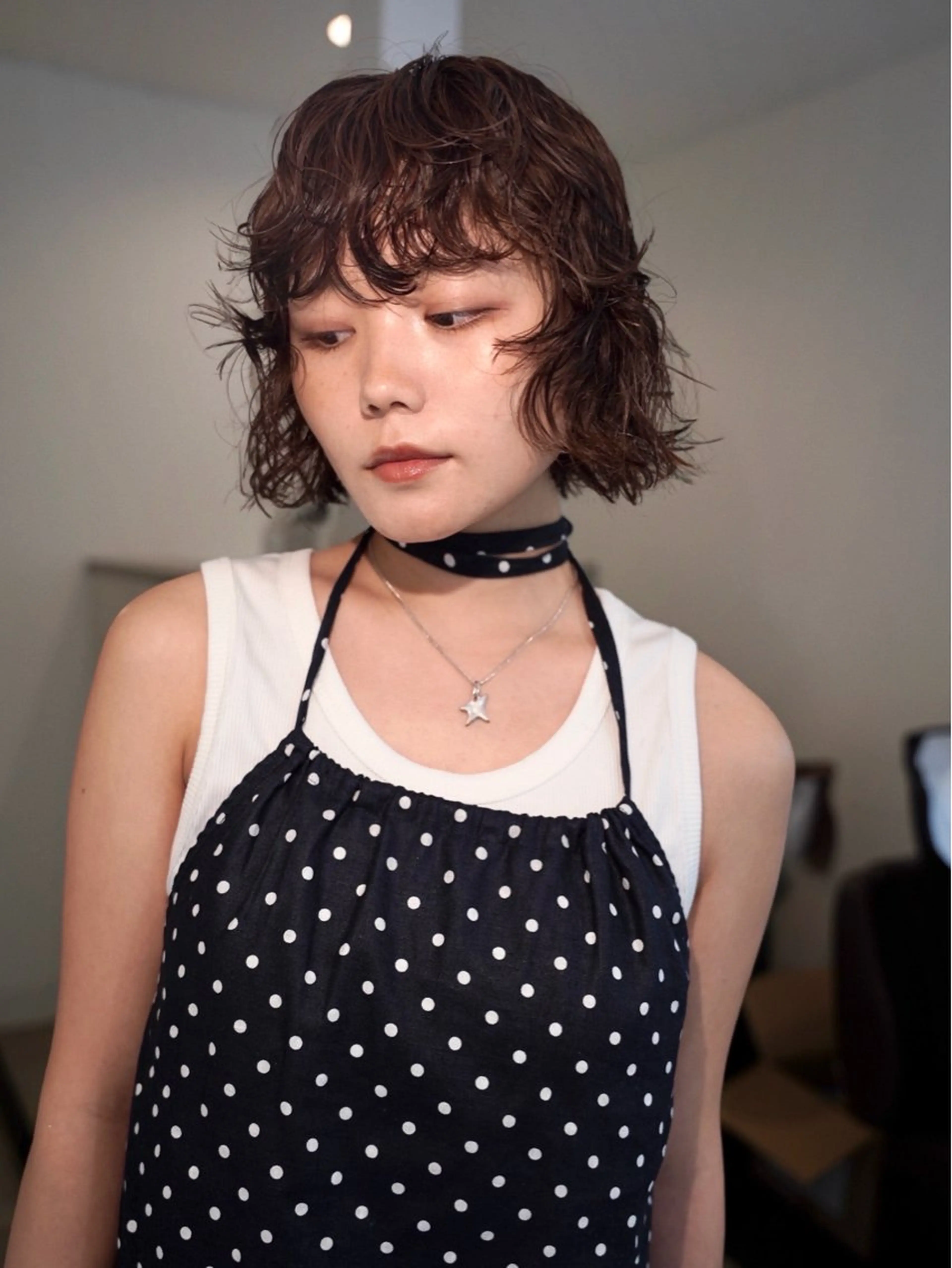 【来店3回目20%off🎧】カット+パーマ+トリートメントの写真