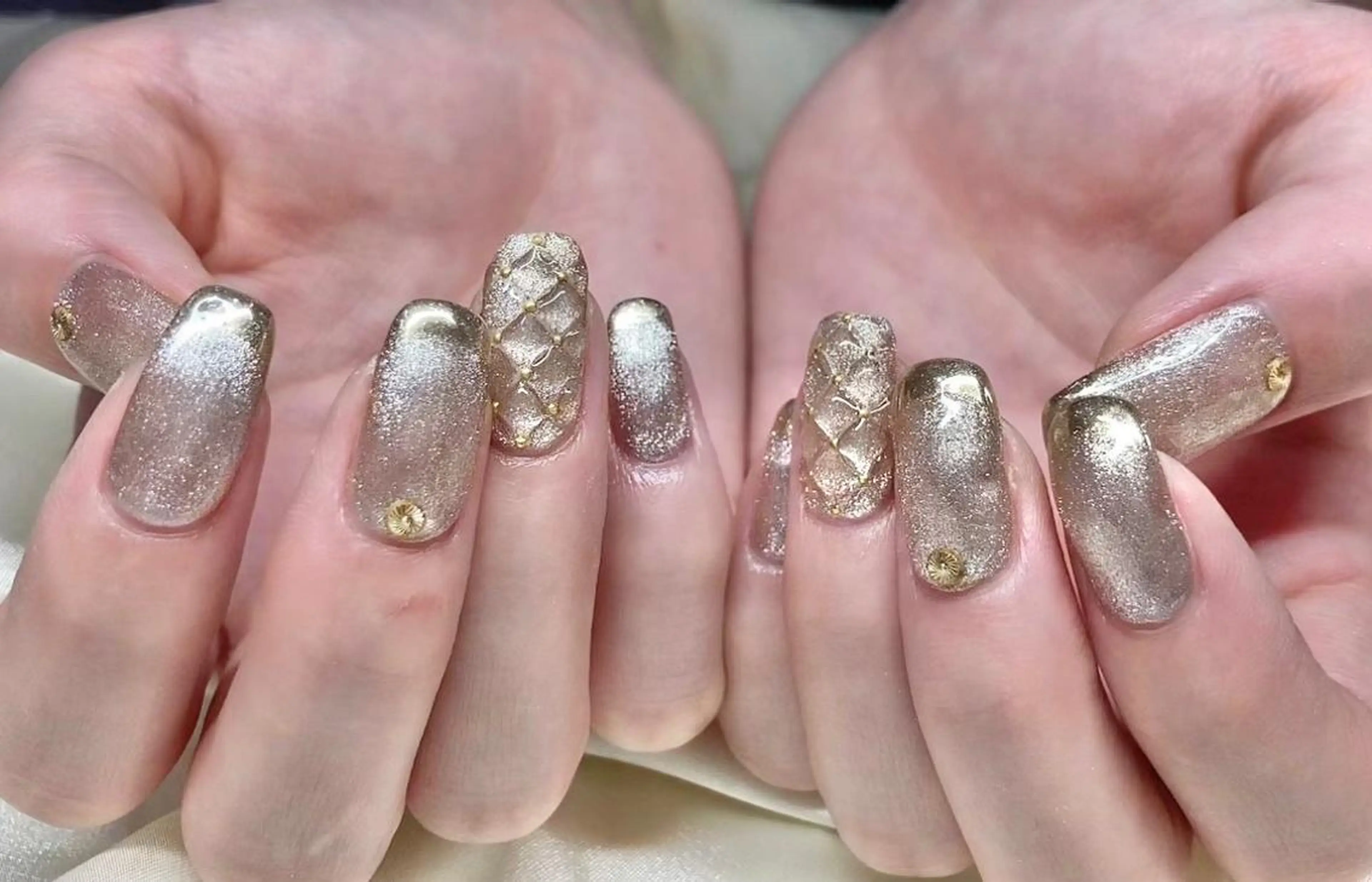 ネイル マツエク・マツパ アイブロウ 成人式 韓国風マツエク パリジェンヌラッシュリフト まつげパーマ 成人式 ハンドネイル Nail&eye Belire 新宿のネイルデザイン