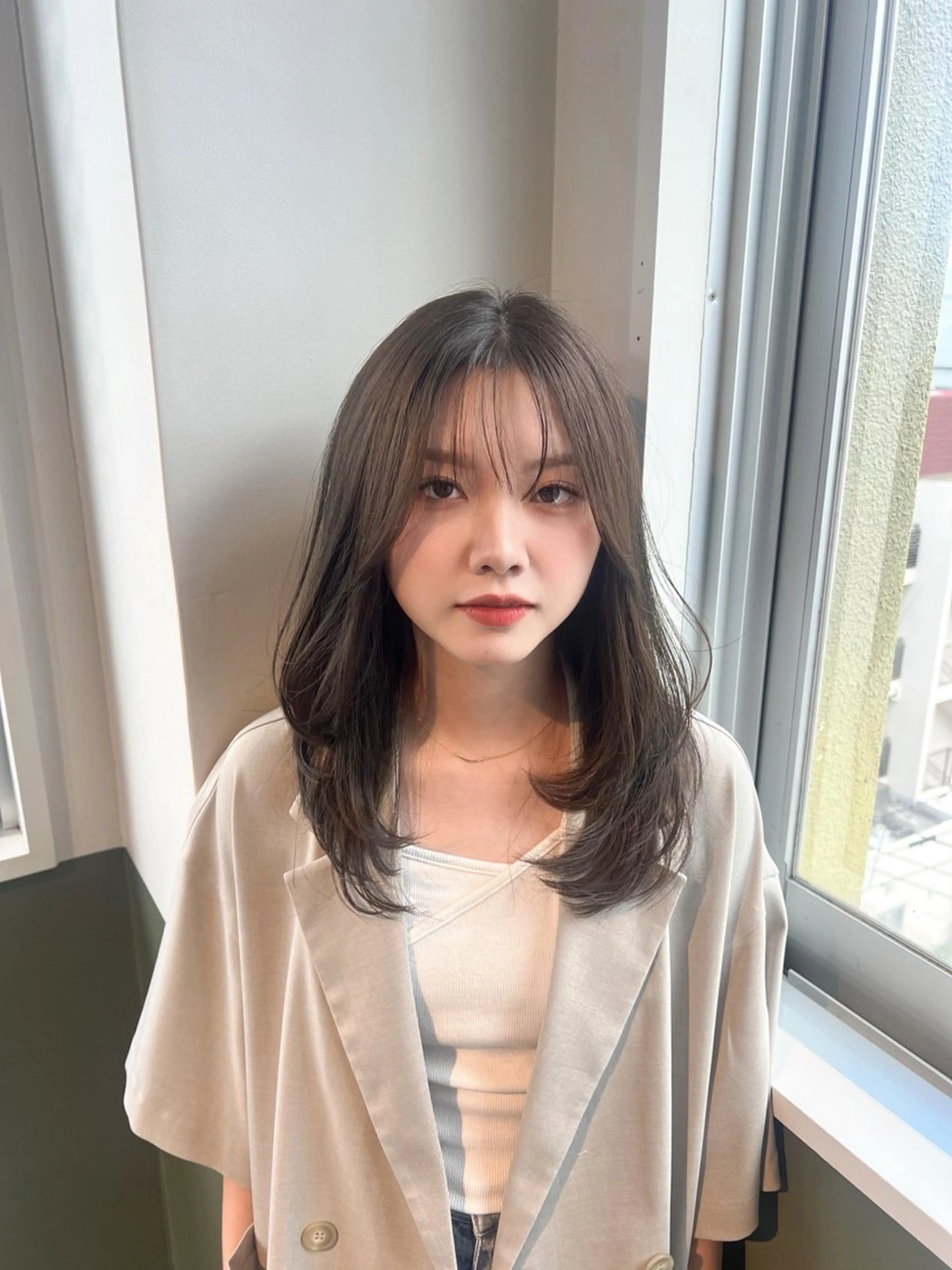 ロング レイヤーカット shampoo hair salon所属・shampoo ryukaのヘアスタイル