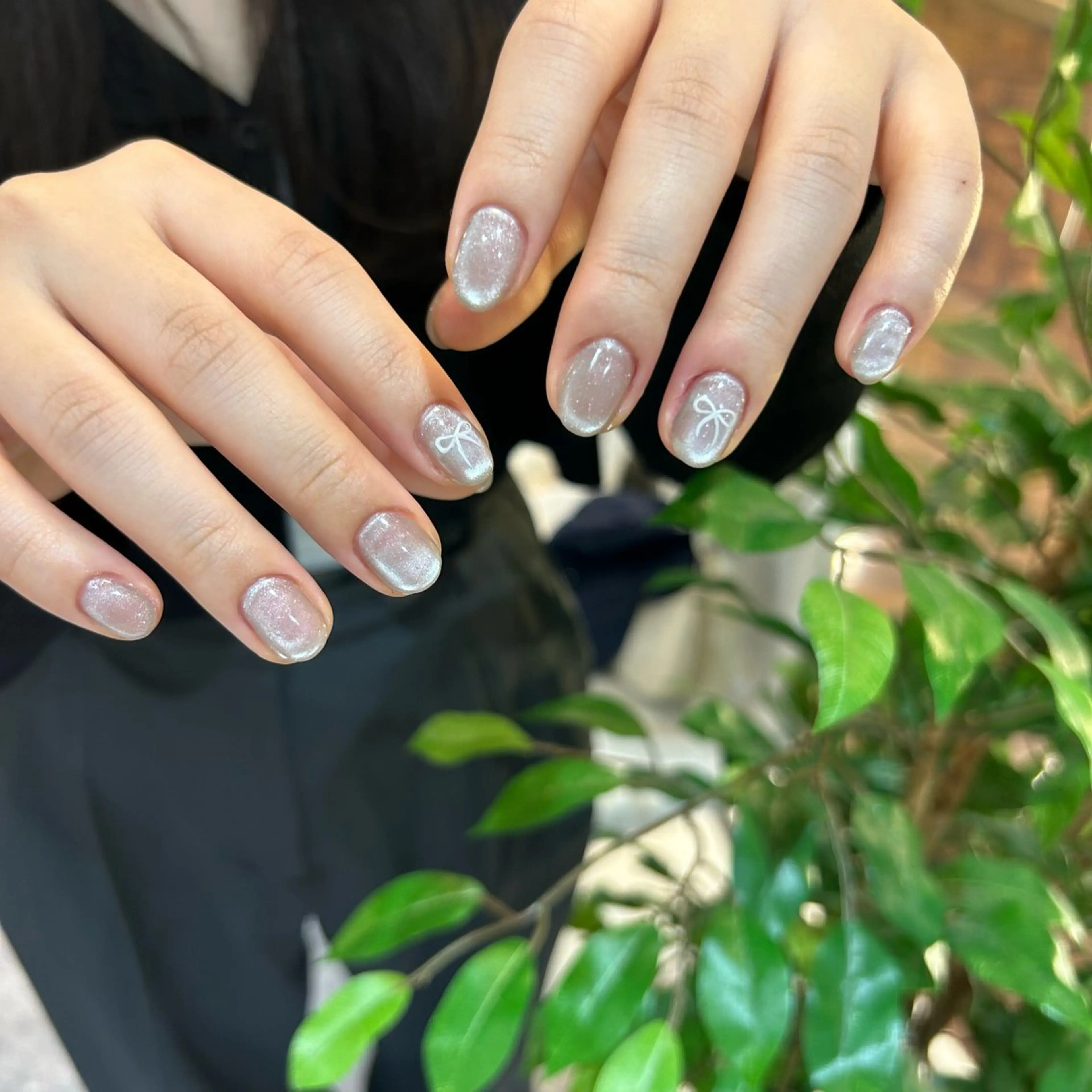 ネイル マグネットネイル Zina🌙 SHIORIのネイルデザイン