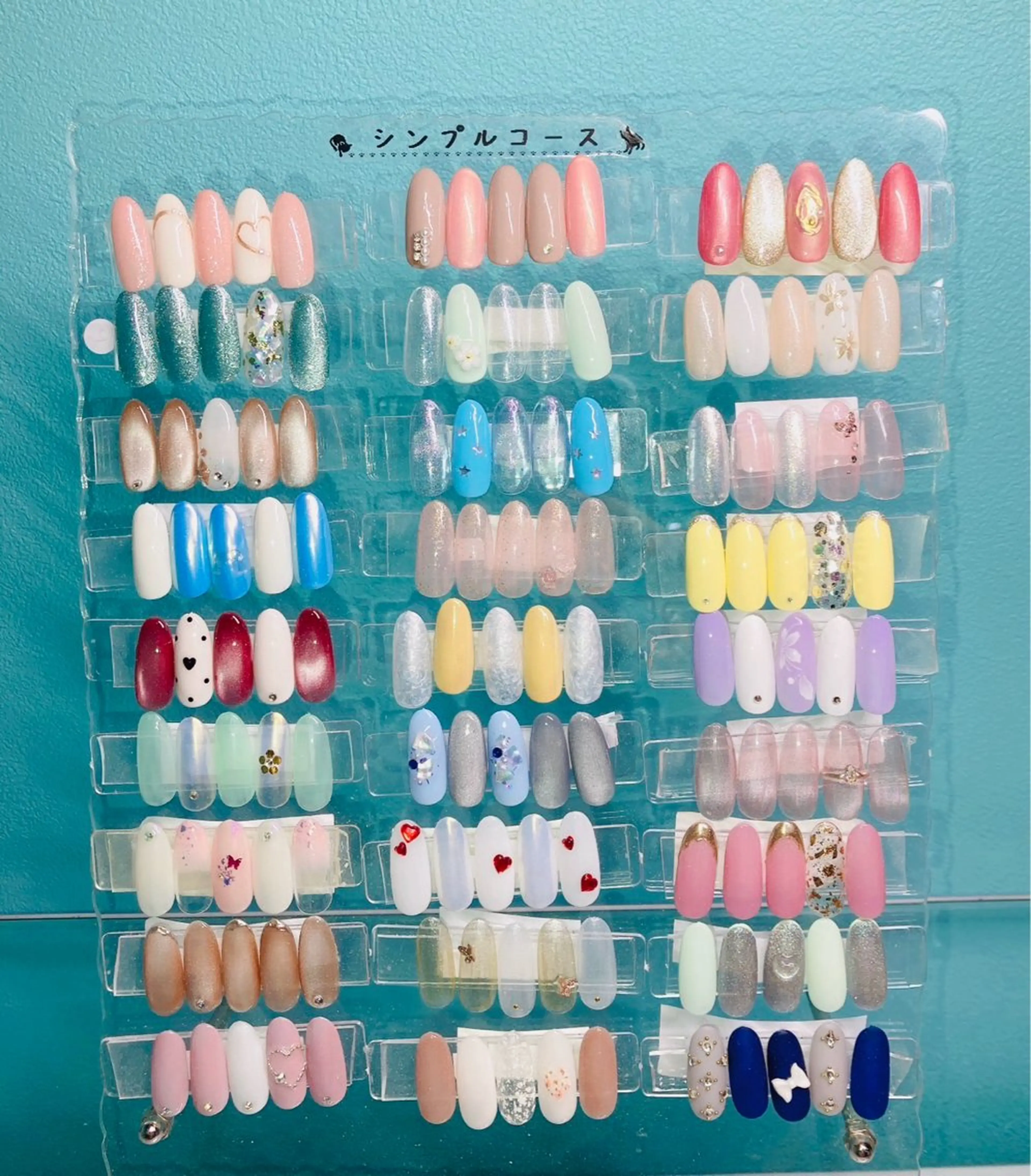 【リピーター様＋1500円】オフあり　定額シンプルデザインコースの写真