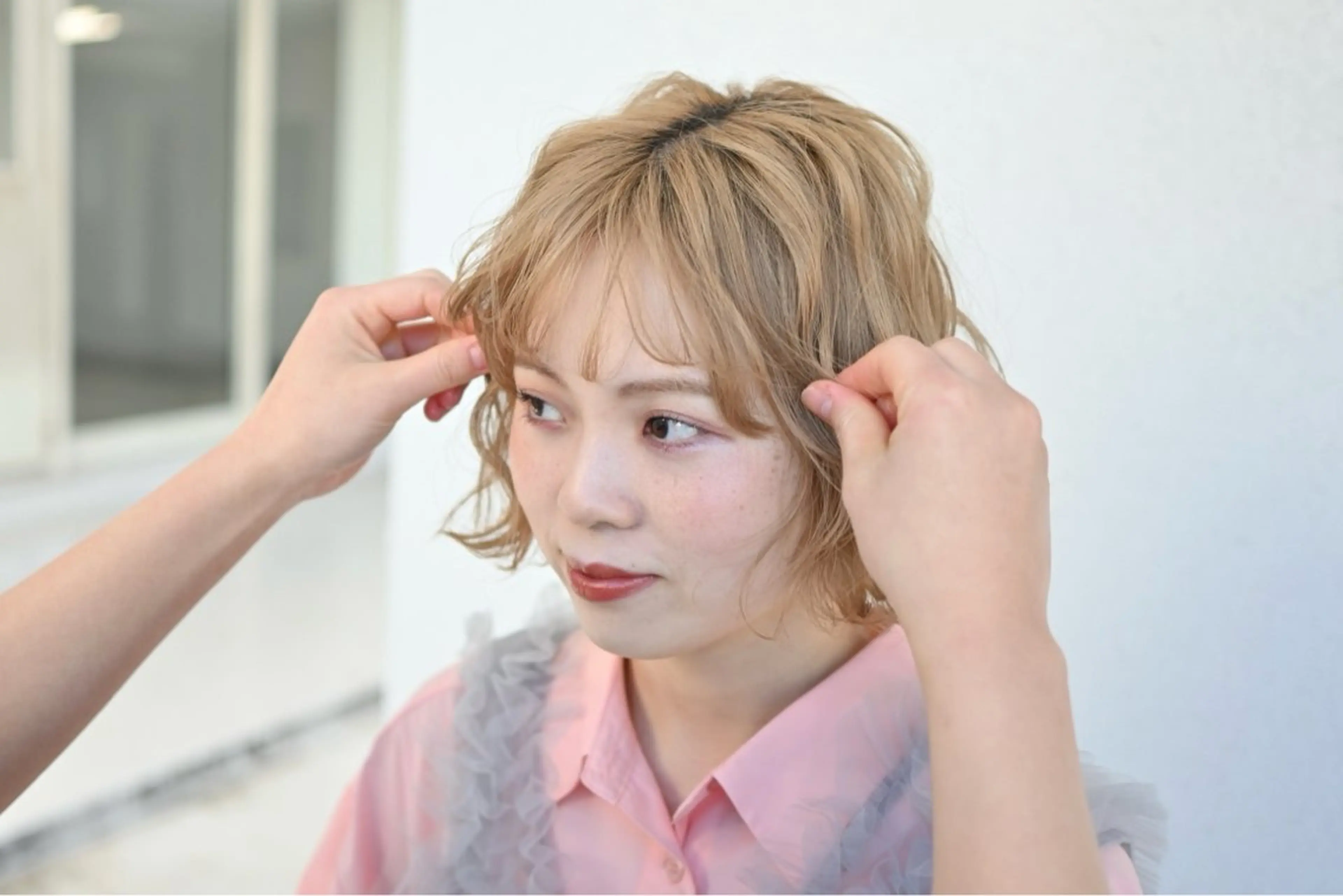 ショート 峯田 優花のヘアスタイル