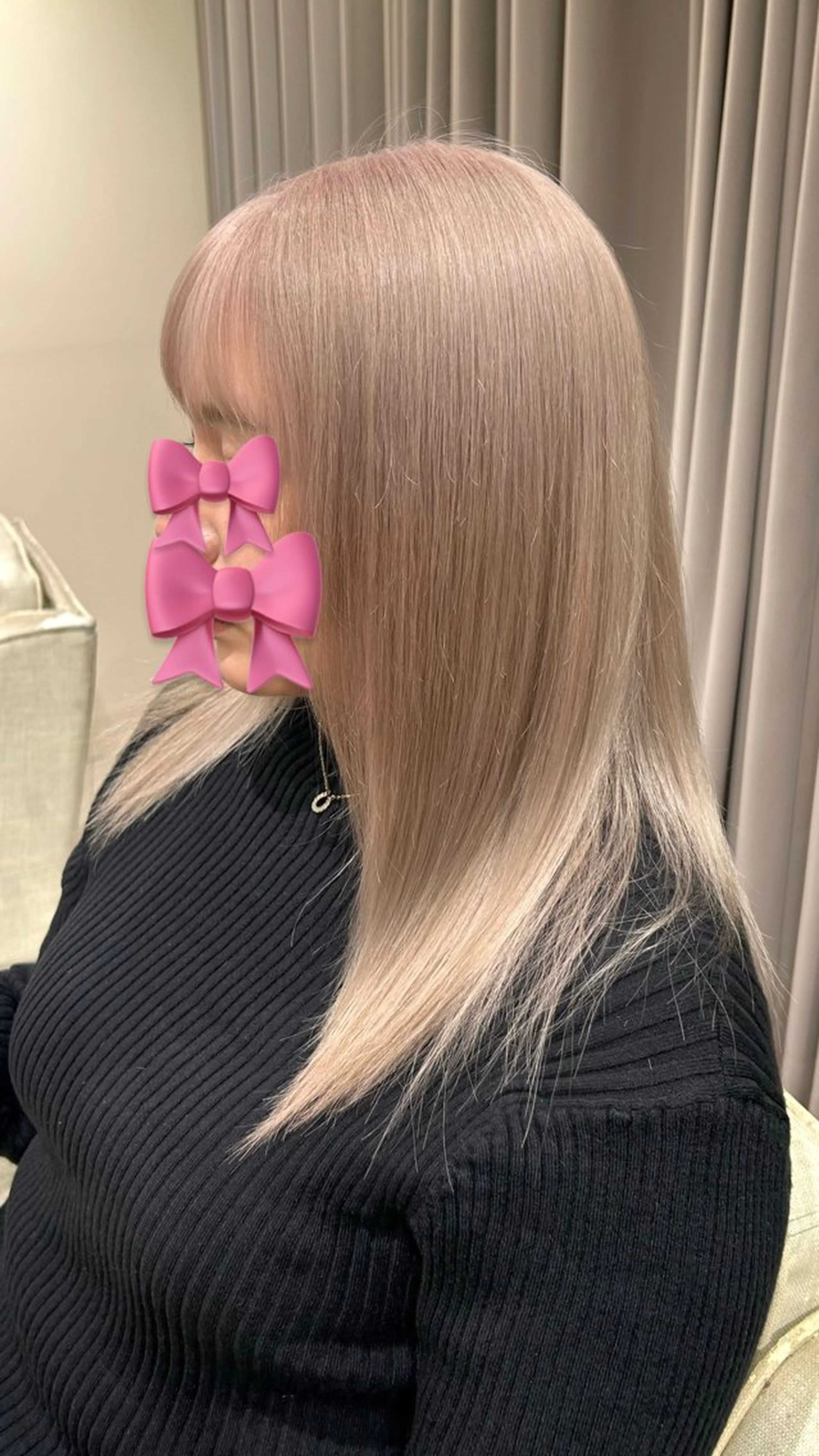 カラー ヘアカラー トリートメント 🪞透明感カラー🪞 🎀YUKIKA🎀のヘアスタイル