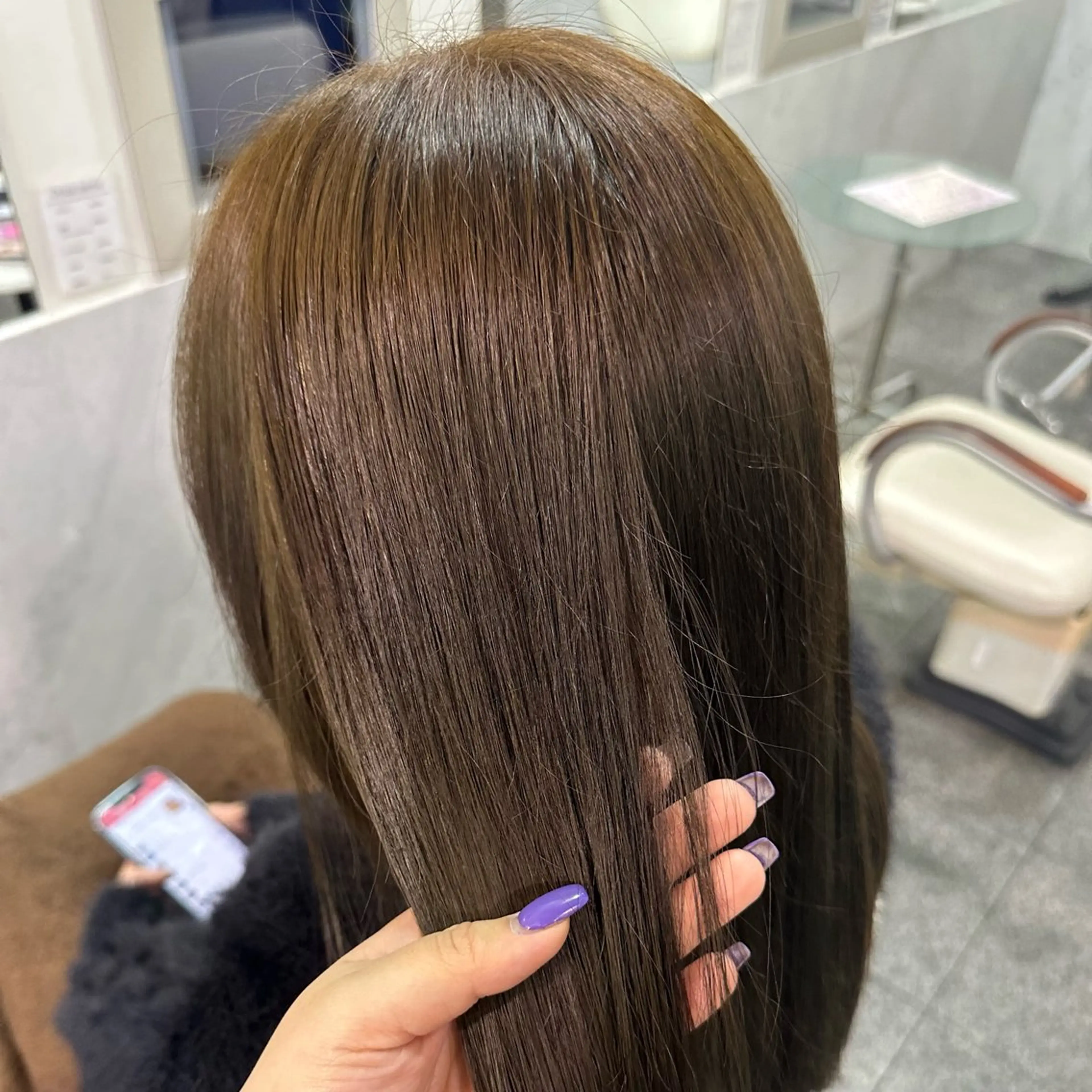 カラー ヘアカラー 町田 里奈のヘアスタイル