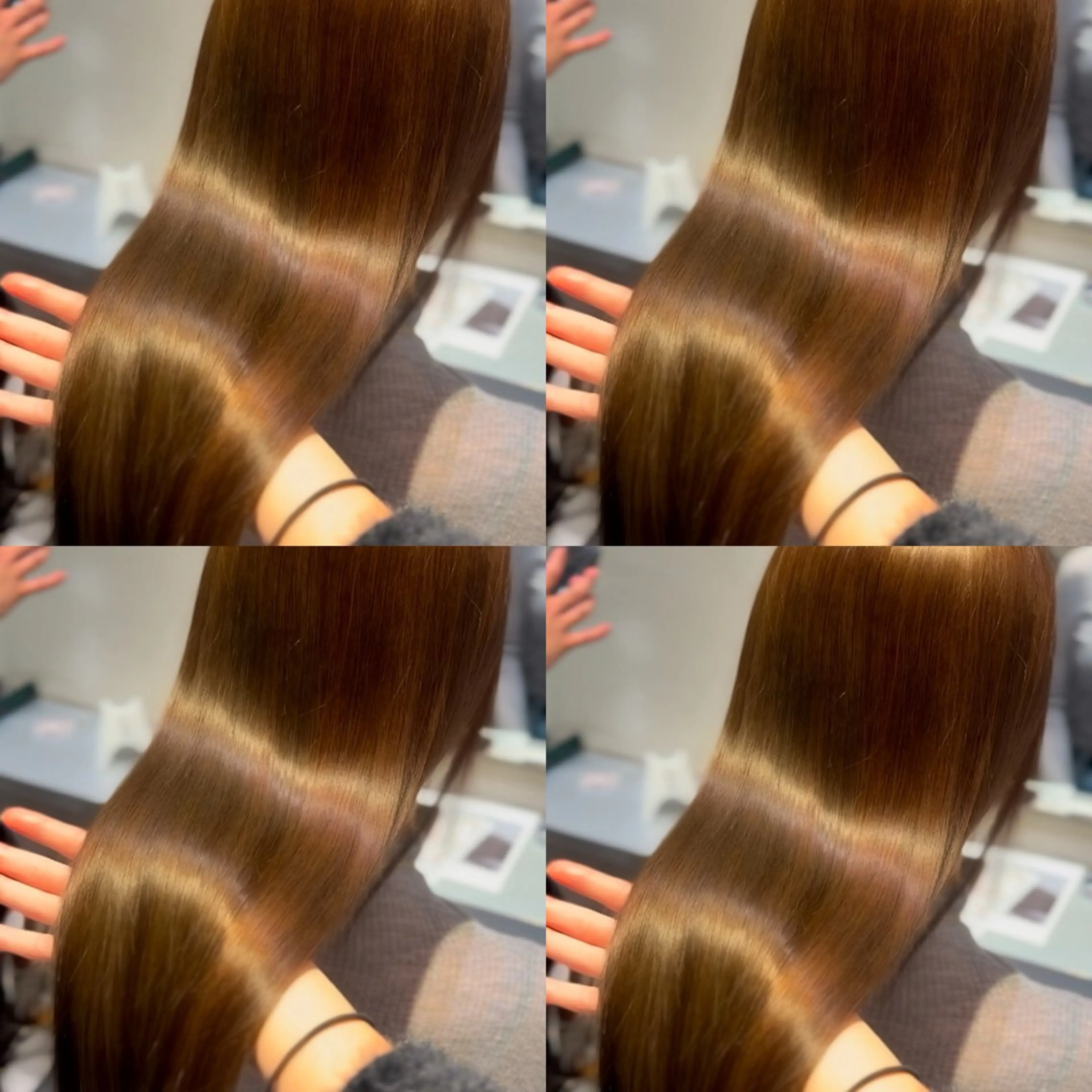 セミロング カラー カット ヘアカラー トリートメント レイヤーの神様 店長安藤光司🇰🇷のヘアスタイル