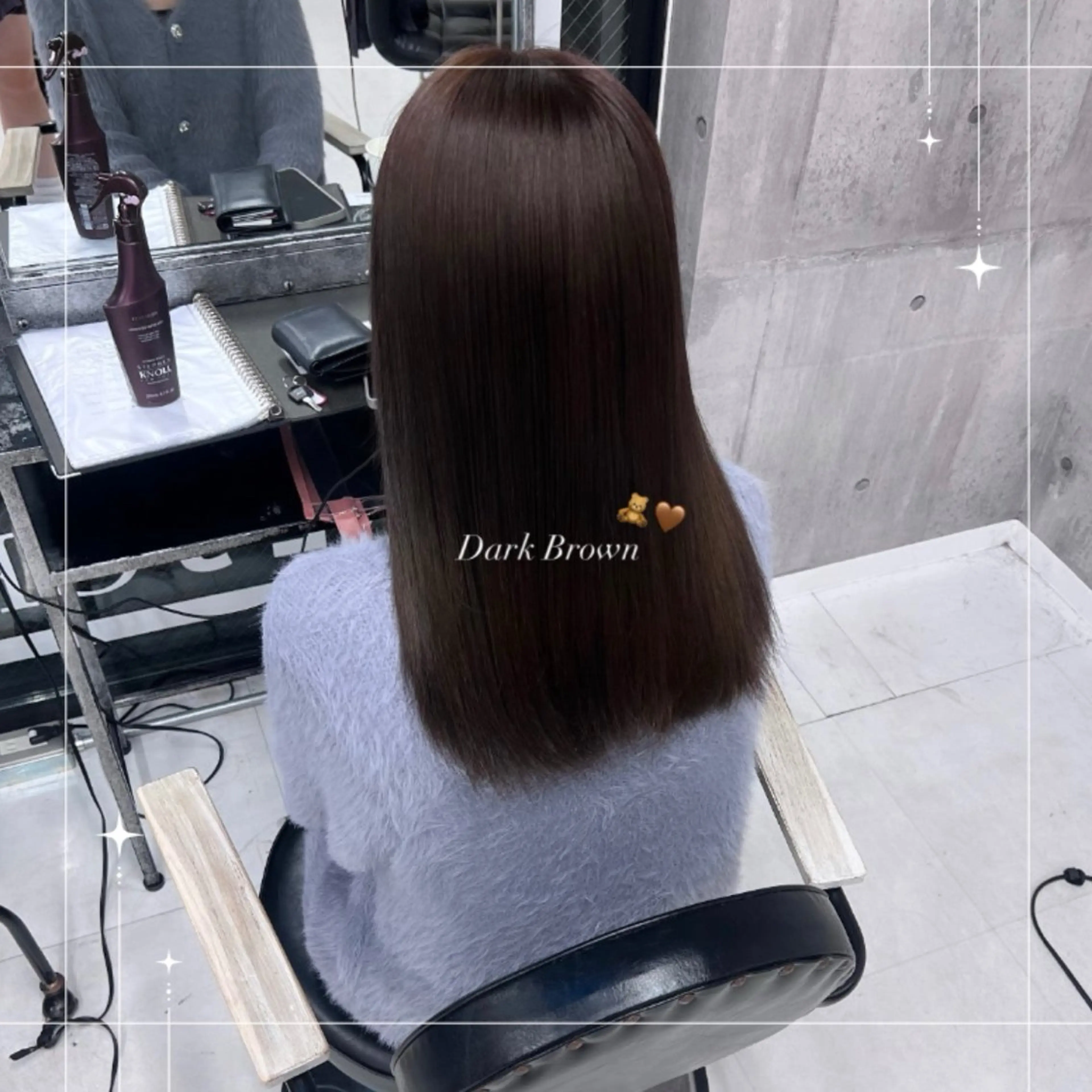 ロング ヘアカラー 🪼寒色艶カラー RINA💙のヘアスタイル