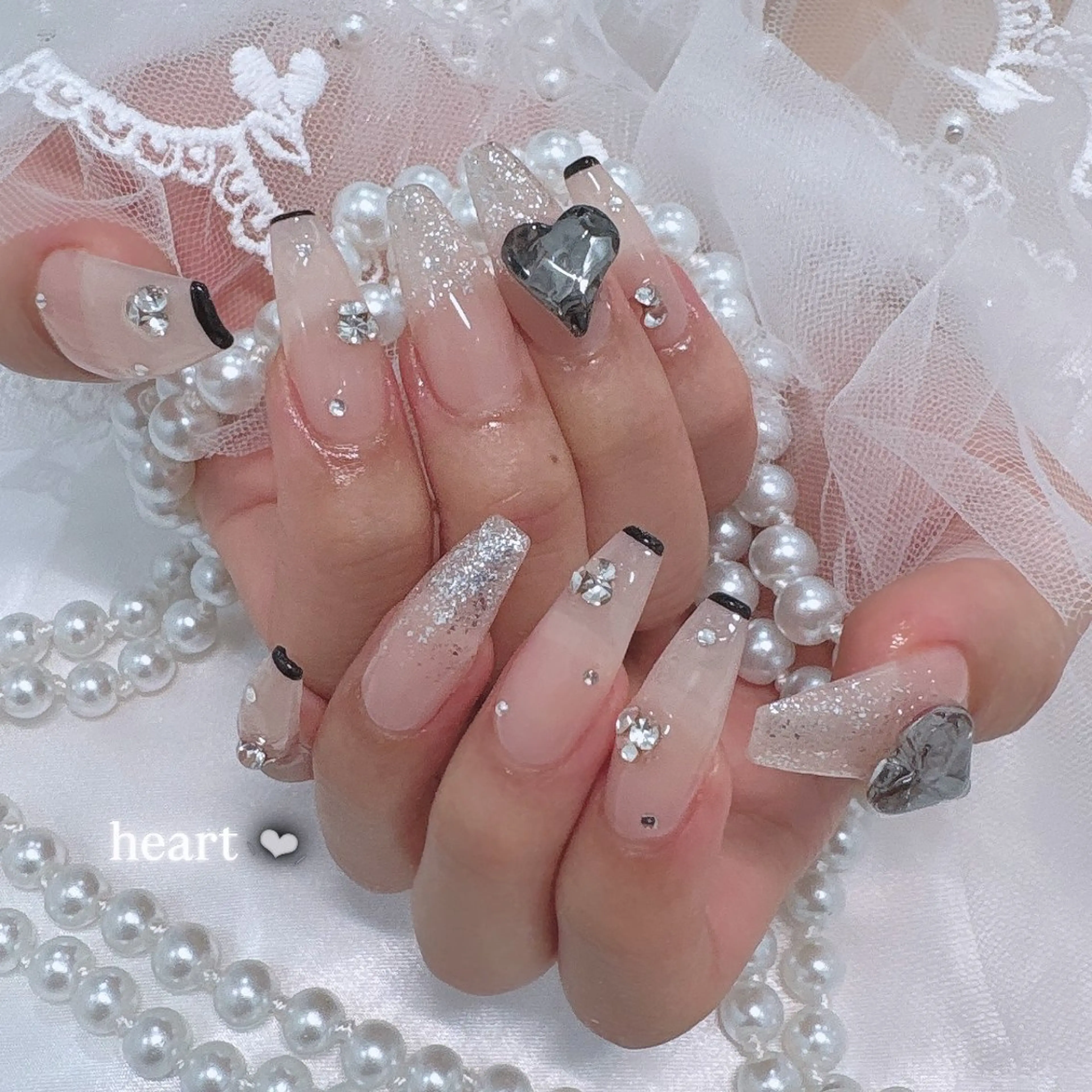 ネイル シンプルネイル ハンドネイル Marinnail Hibikiのネイルデザイン