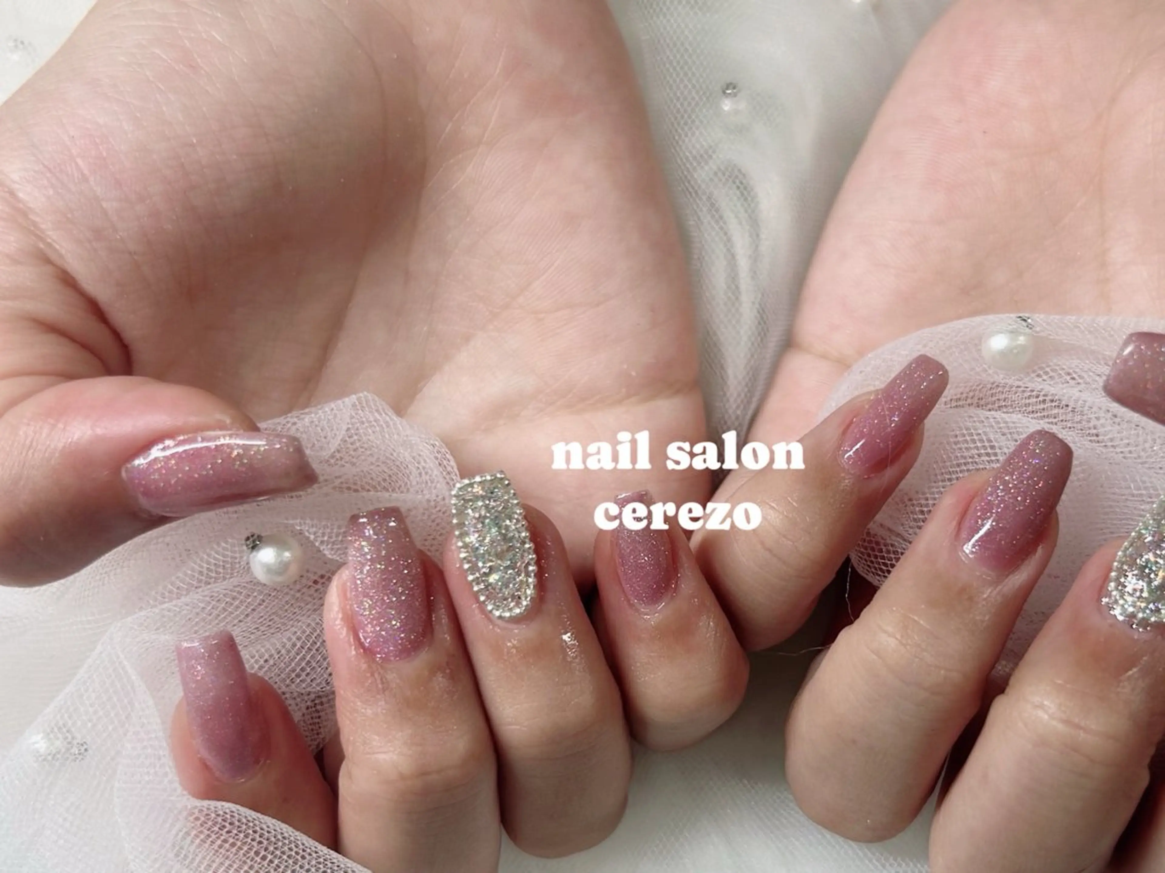 ネイル シンプルネイル cerezo ショートネイル専門店のネイルデザイン