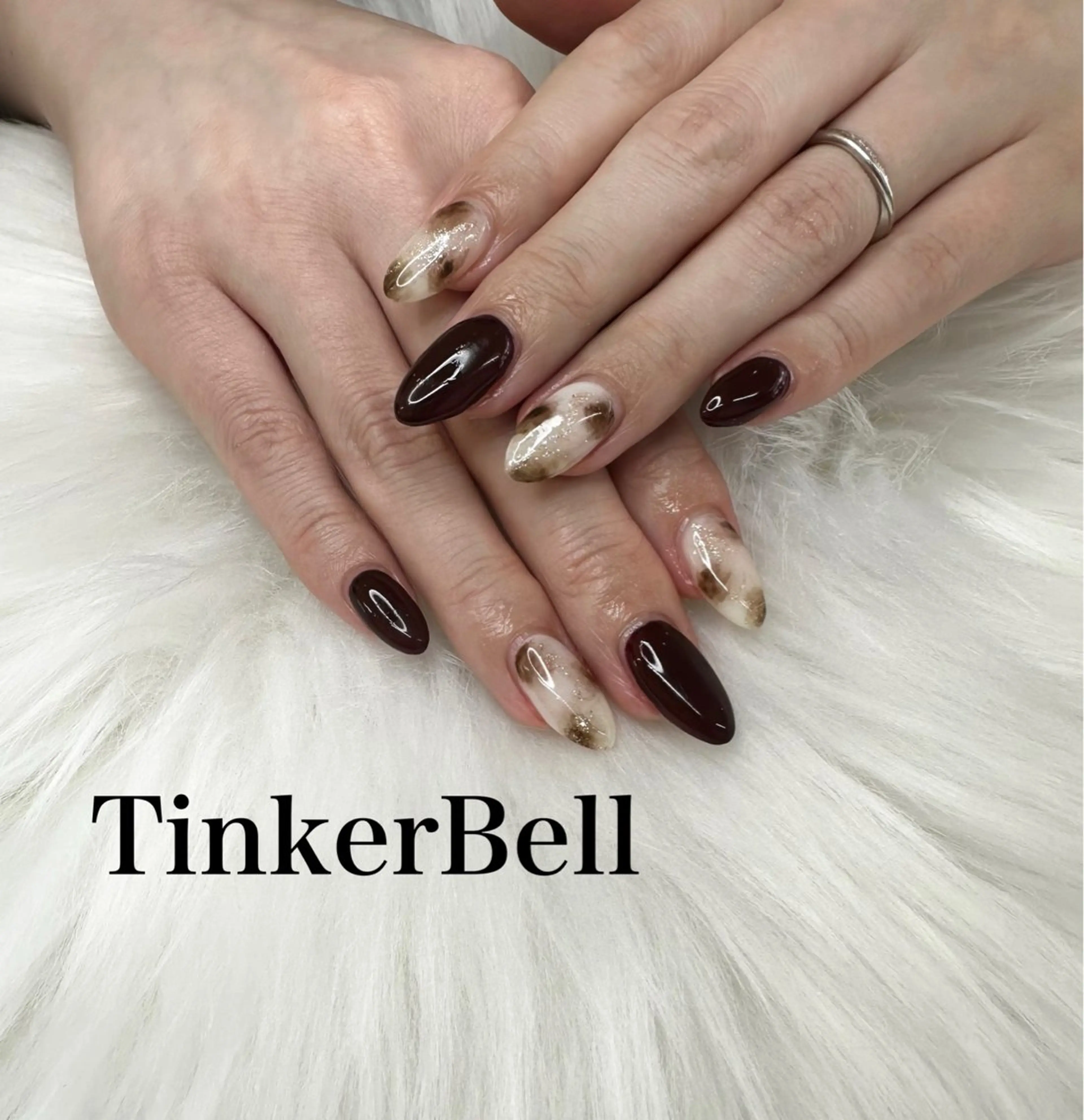 ネイル ハンドネイル Tinker Bellのネイルデザイン