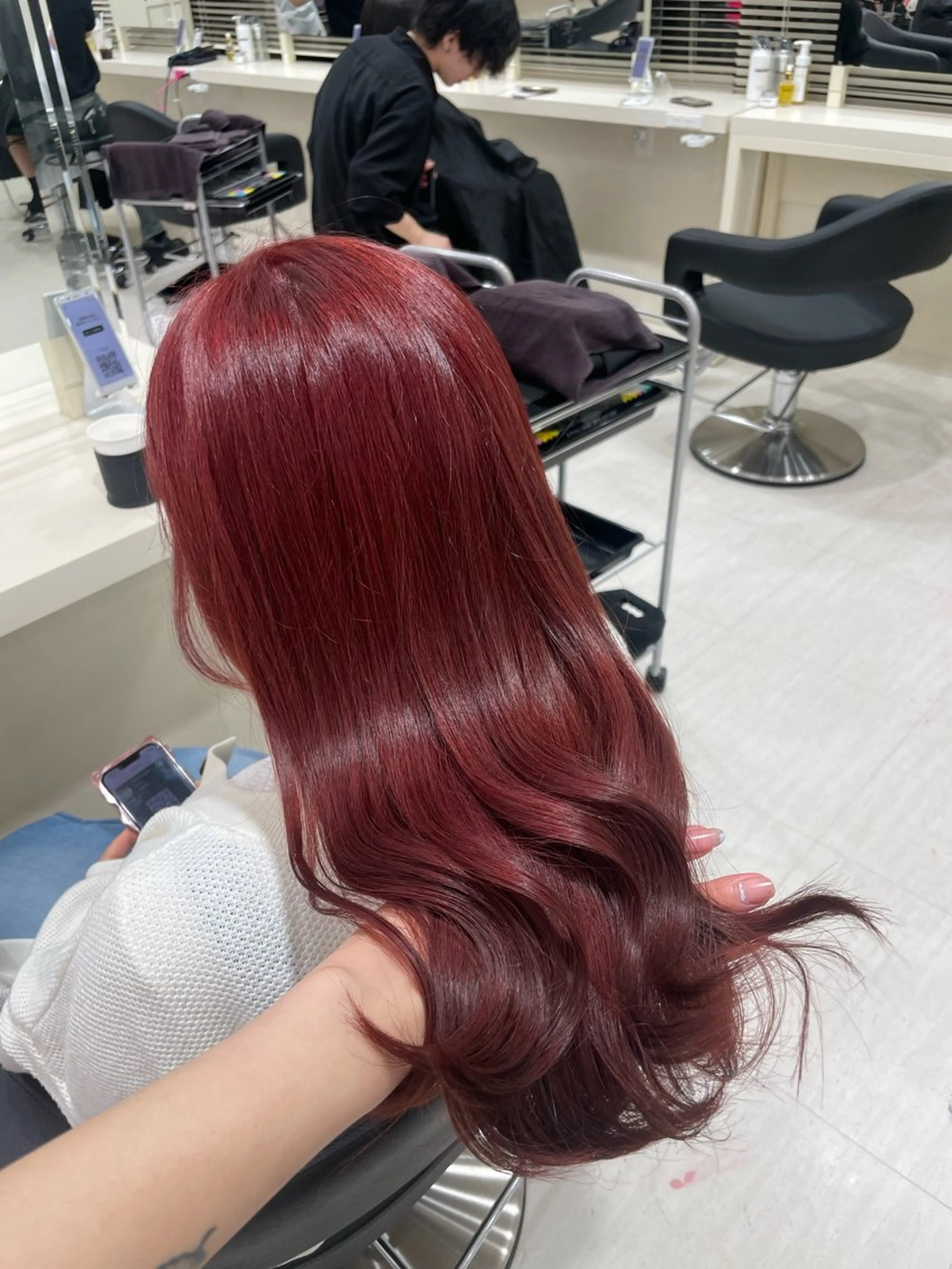 ロング カラー 🤍韓国大人っぽ ベージュMAI🤍のヘアスタイル