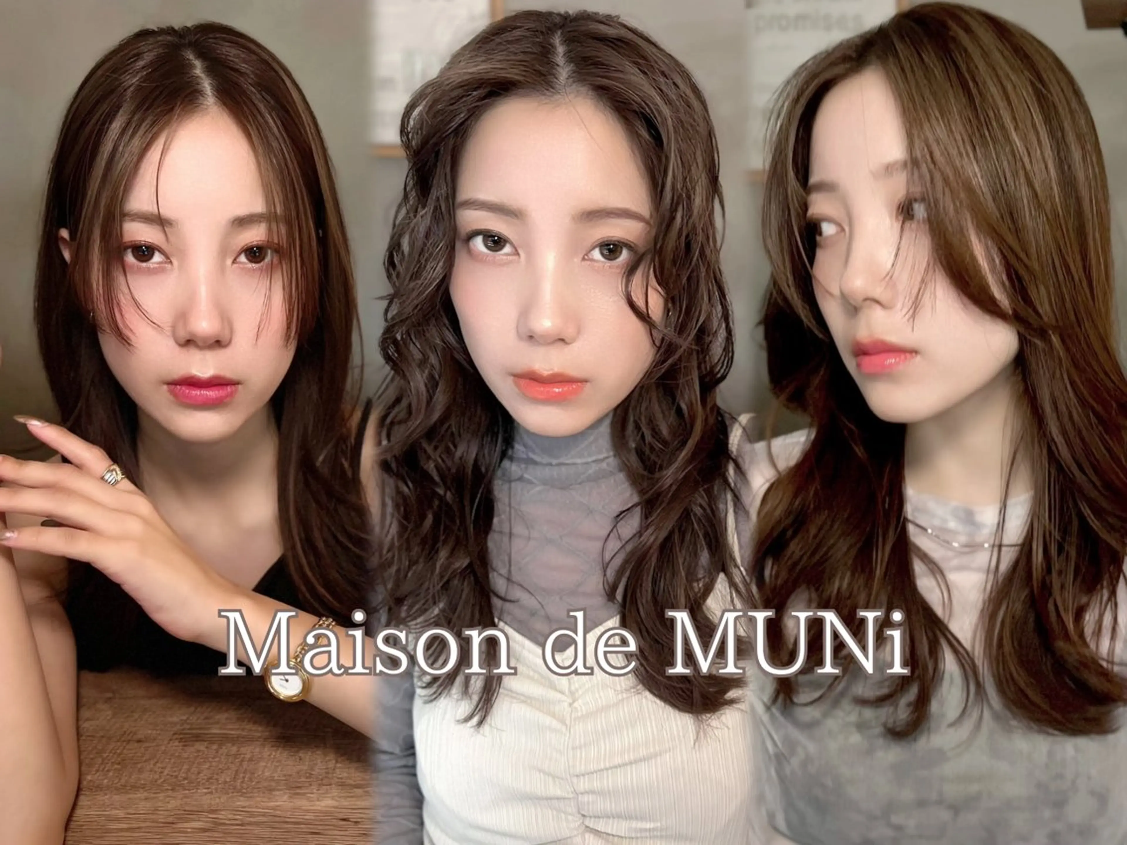 ミディアム [似合う小顔カット] 🪽MUNi恵比寿のヘアスタイル