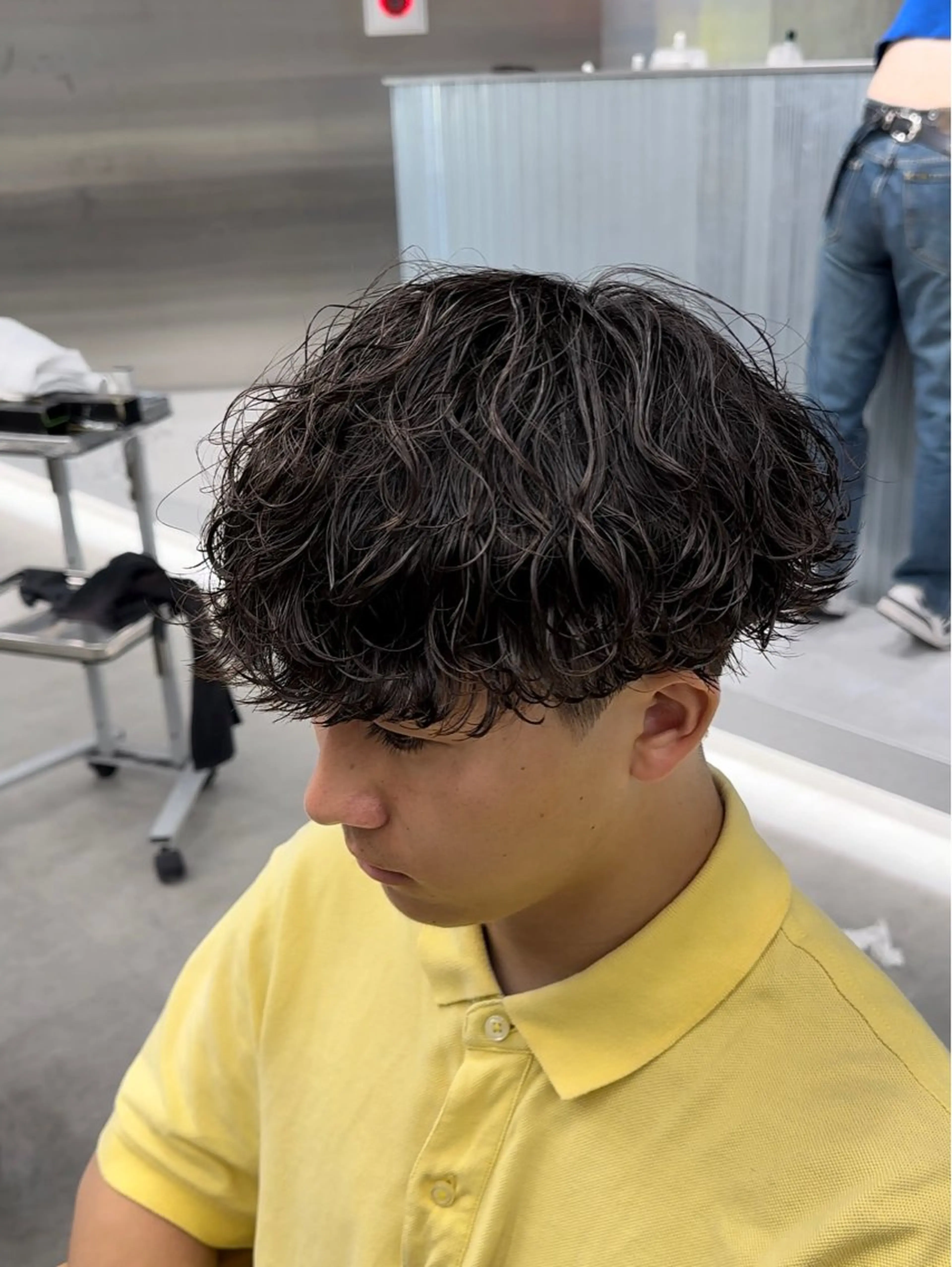 パーマ メンズ カット パーマ 【圧倒的センス】 まる/メンズカラーのヘアスタイル