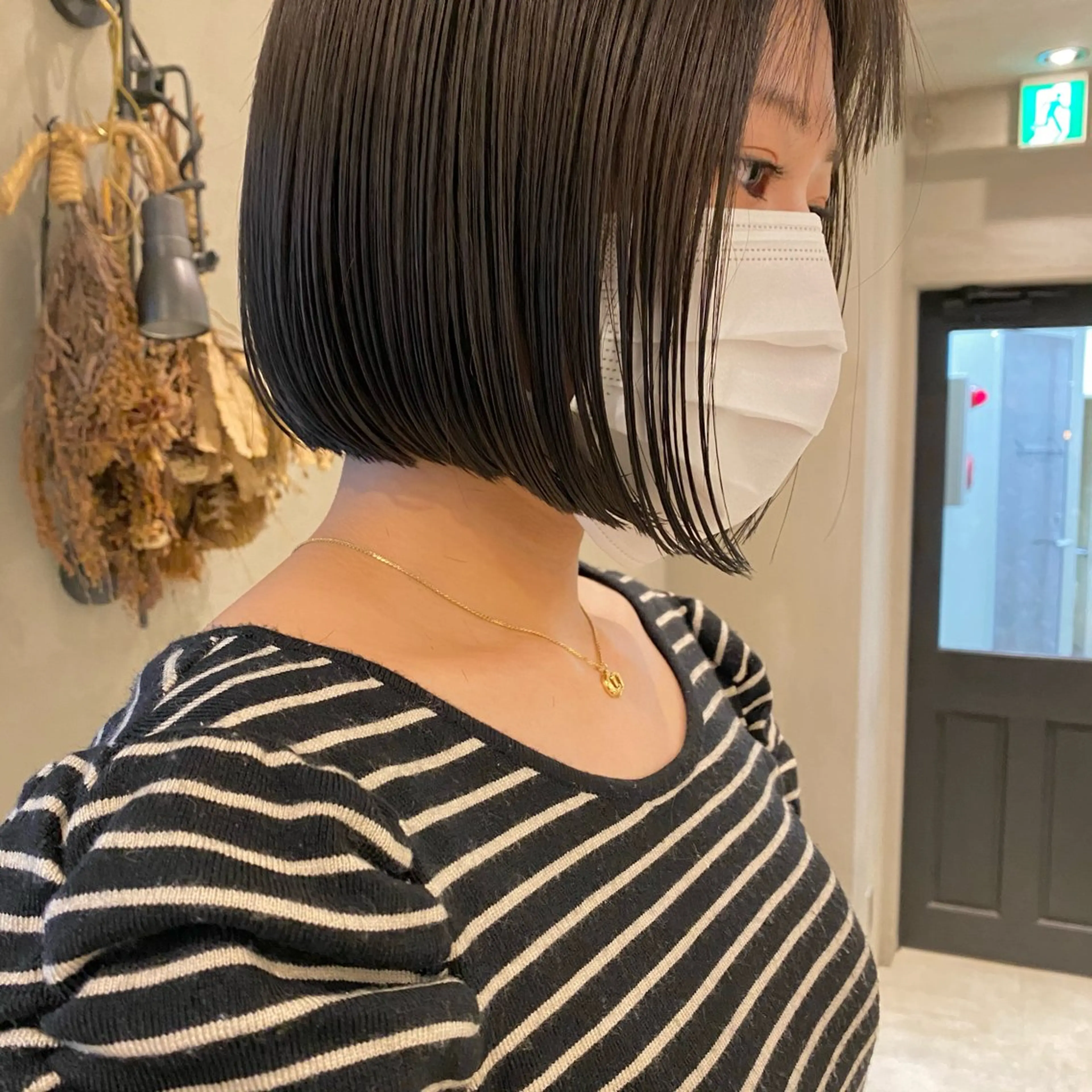 ショート nicoTOKYO 原宿所属・センターパート /メンズ/海野颯生のヘアスタイル