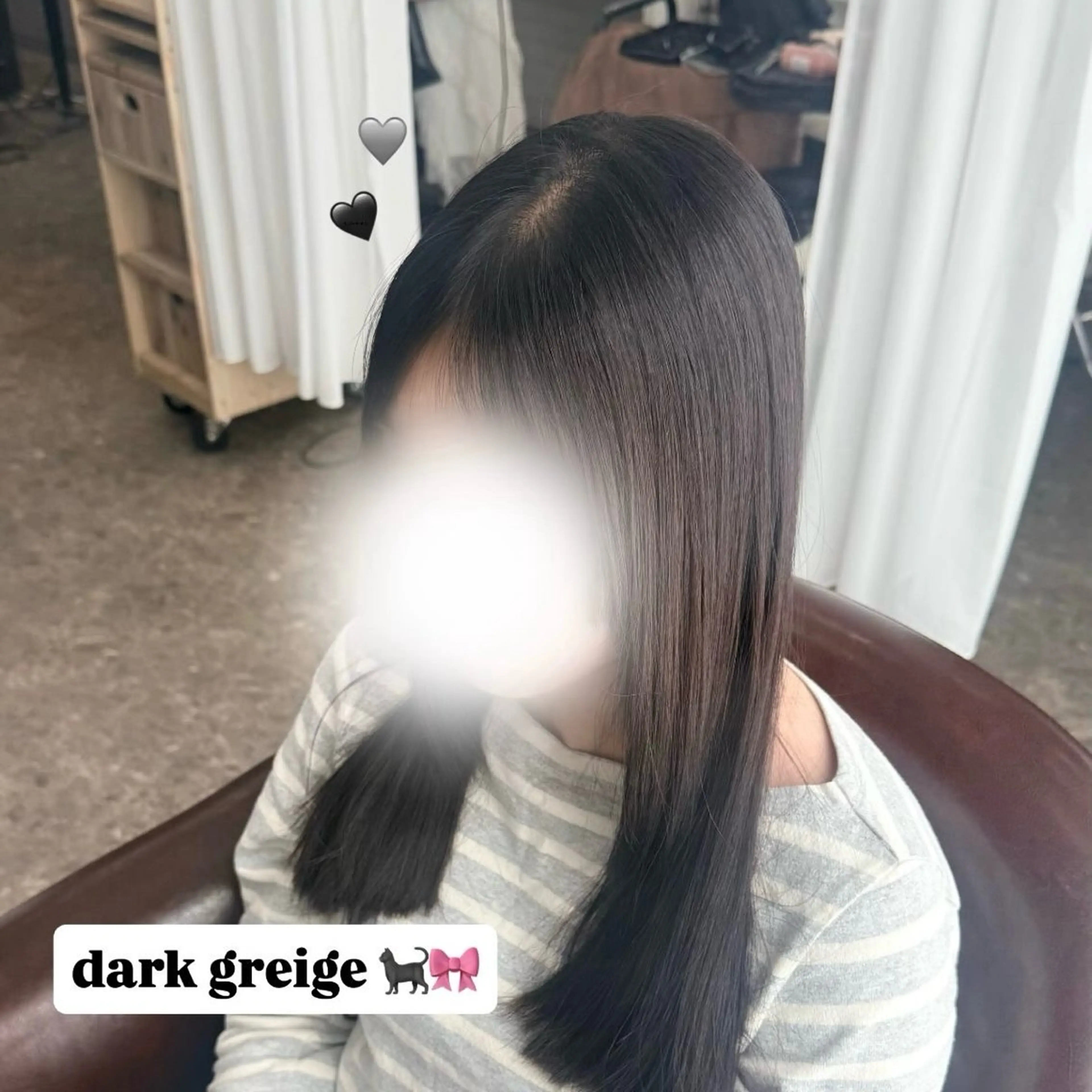 セミロング カラー ヘアカラー misaki 🍒のヘアスタイル