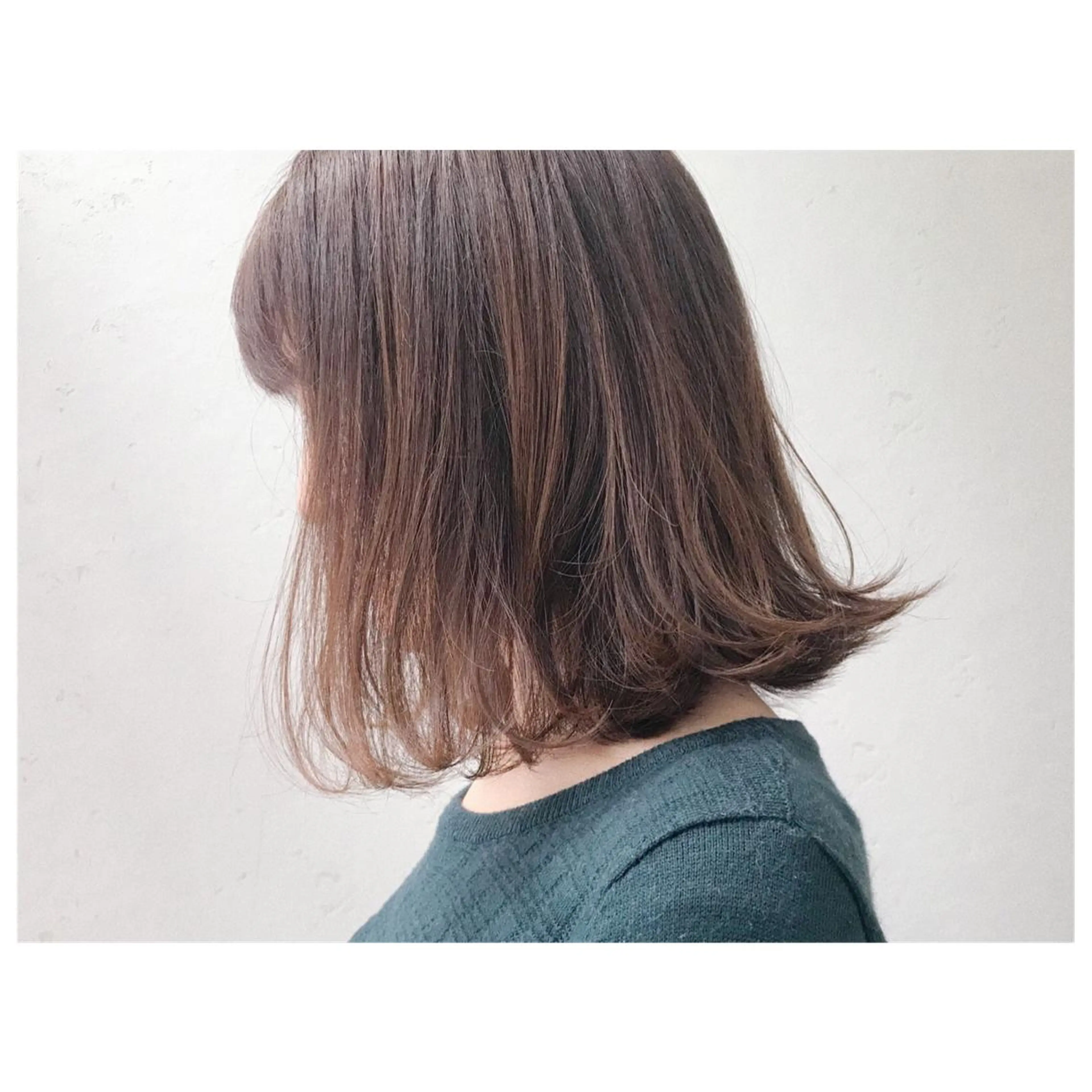 ミディアム カラー ヘアアレンジ Inity 心斎橋店のヘアスタイル
