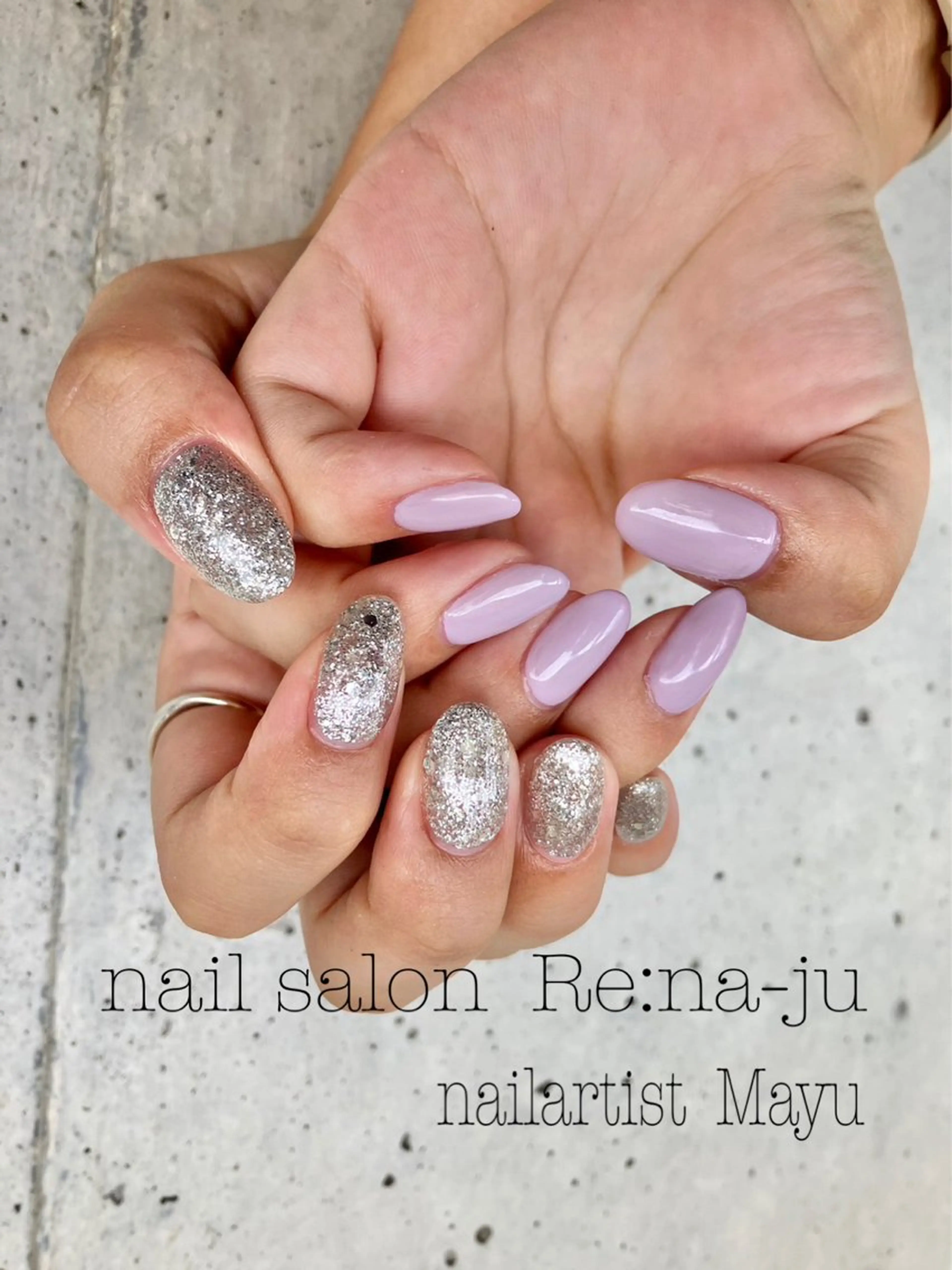 ネイル ハンドネイル nail salon Re:na-juのネイルデザイン