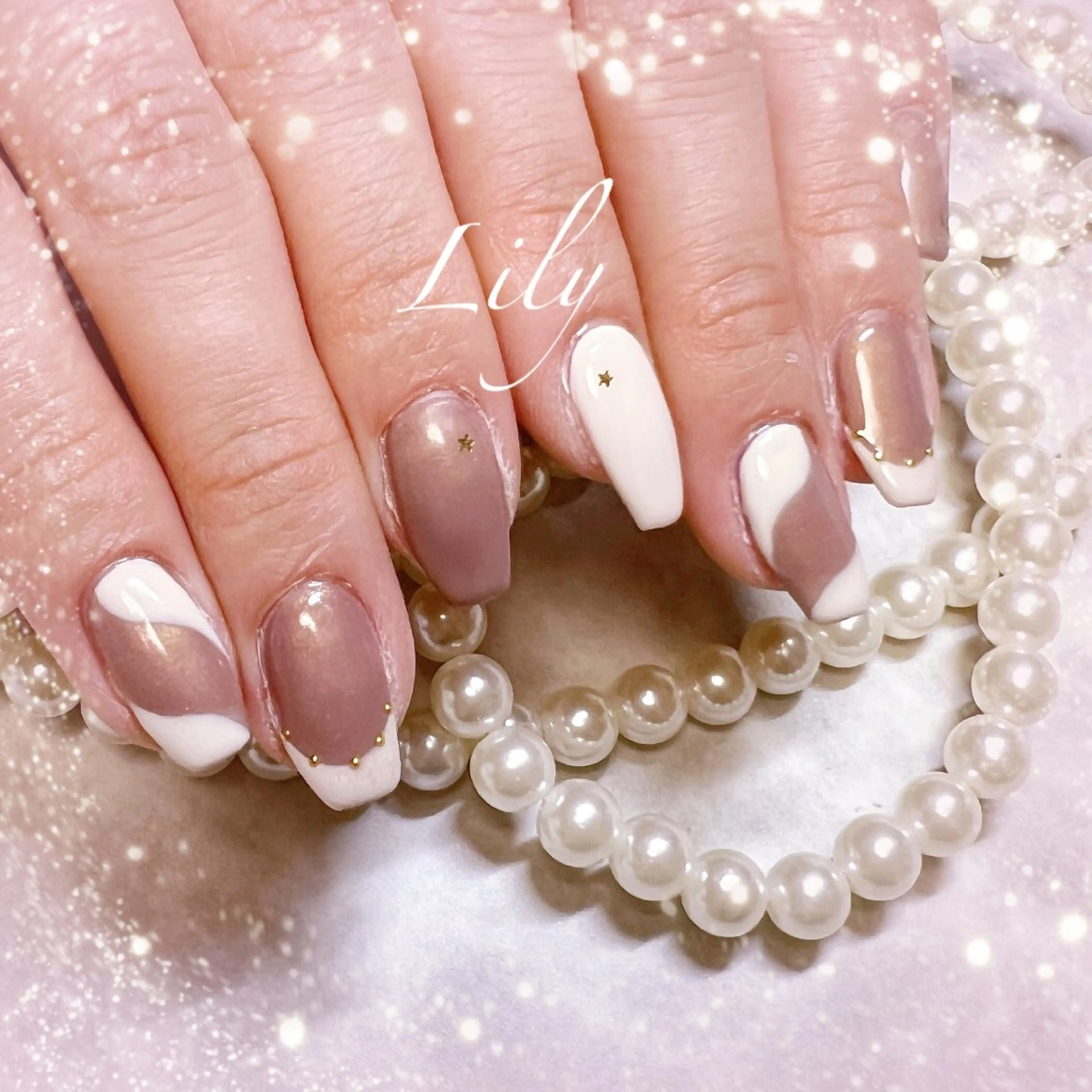 ネイル ハンドネイル Nailsalon Lilyのネイルデザイン