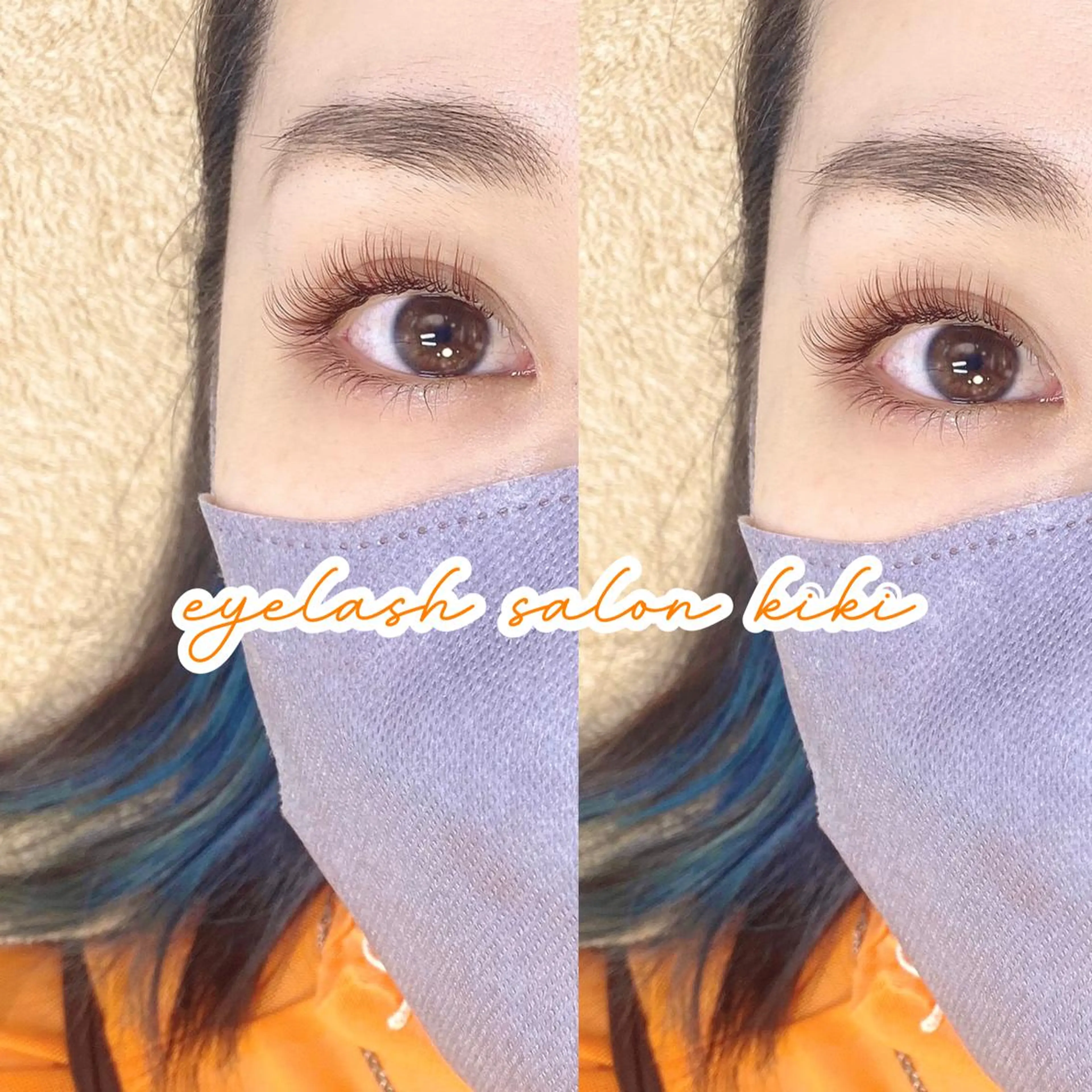 マツエク・マツパ カラーマツエク eyelash  salon kiki所属・玉造駅すぐ⌇kiki eyelashのマツエク・マツパデザイン