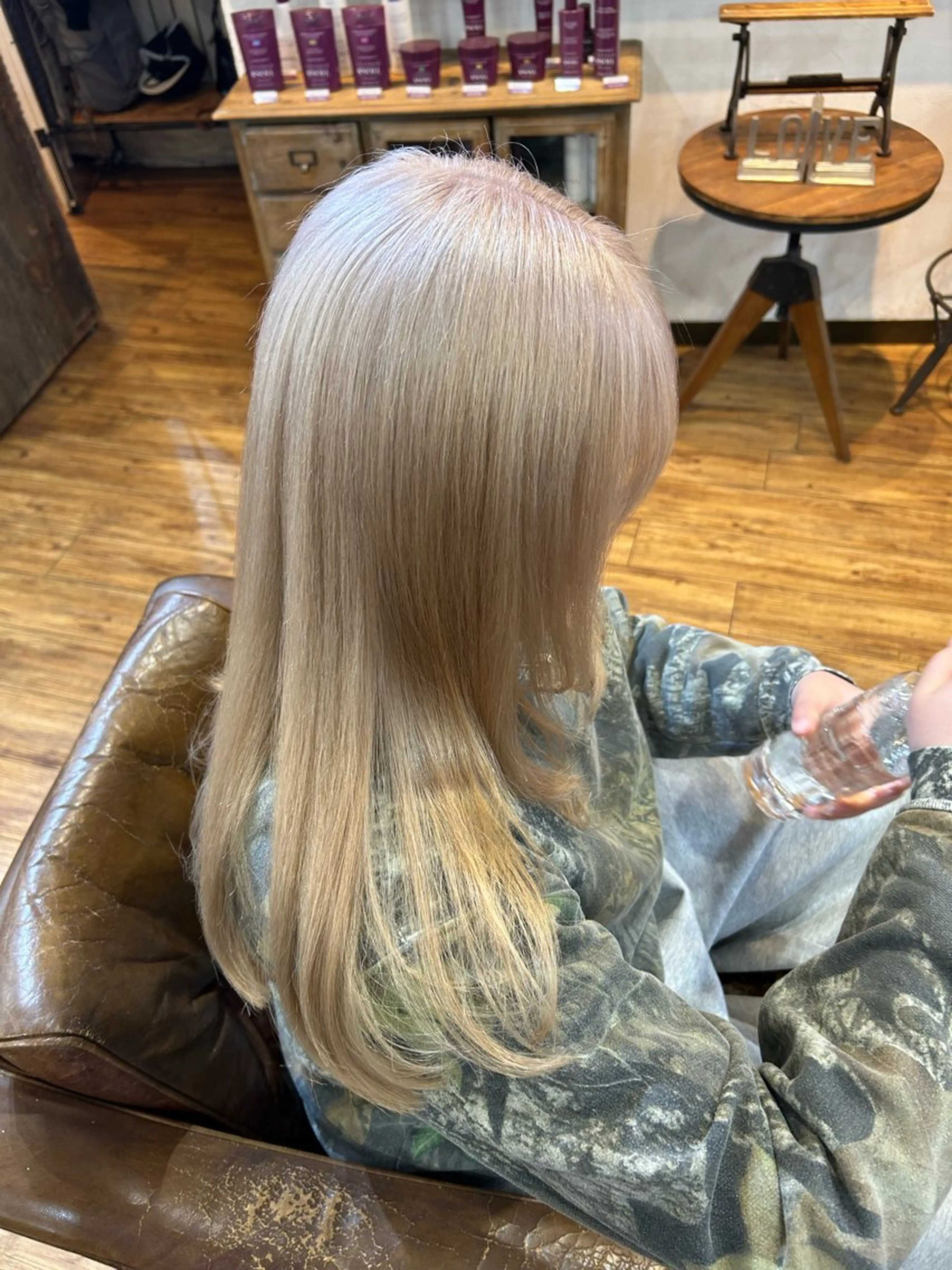 【2回目以降ご来店の方】カット＋ブリーチ＋カラー＋超音波TOKIOTRの写真