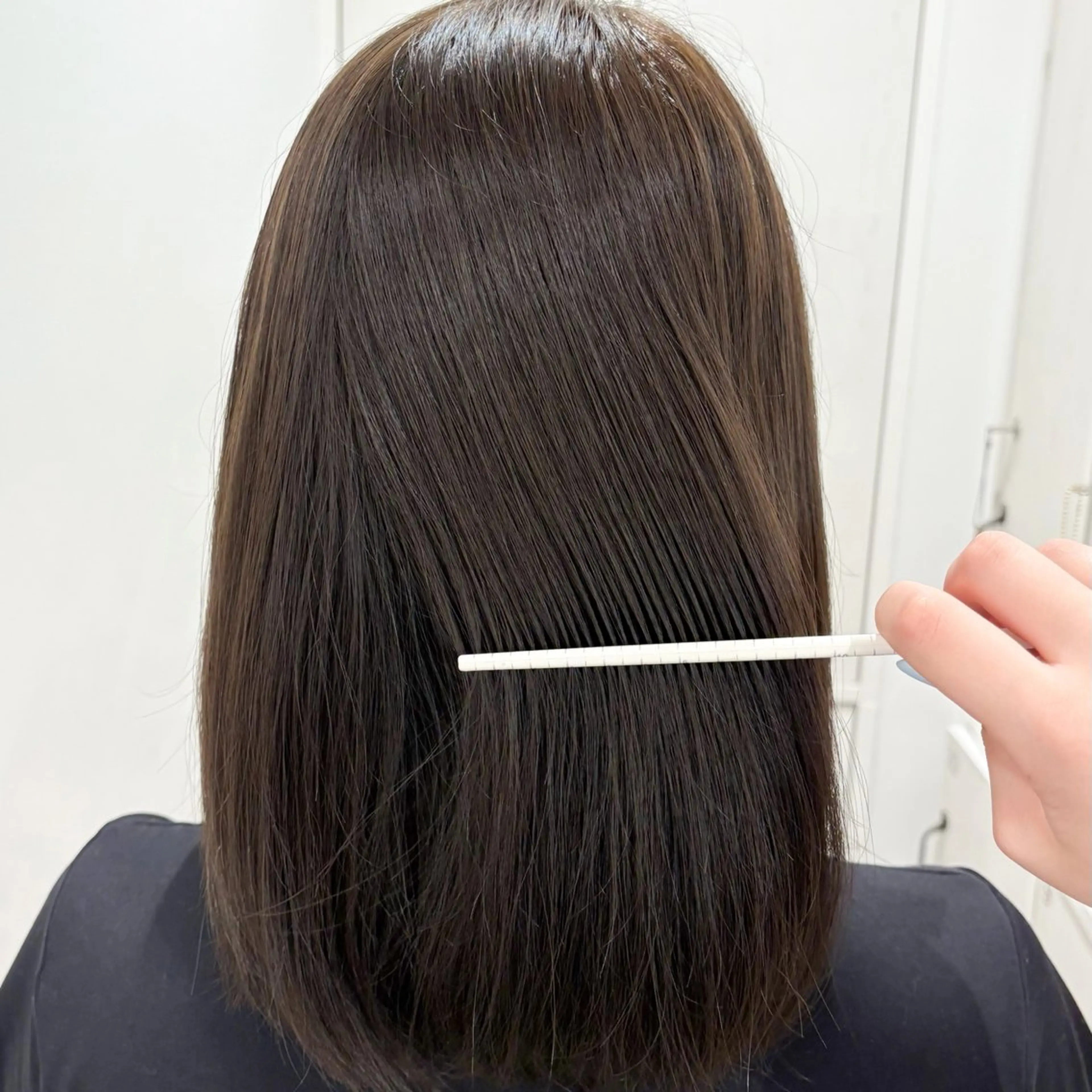 ミディアム カラー 🍏あおい 🍏 似合わせカラーのヘアスタイル