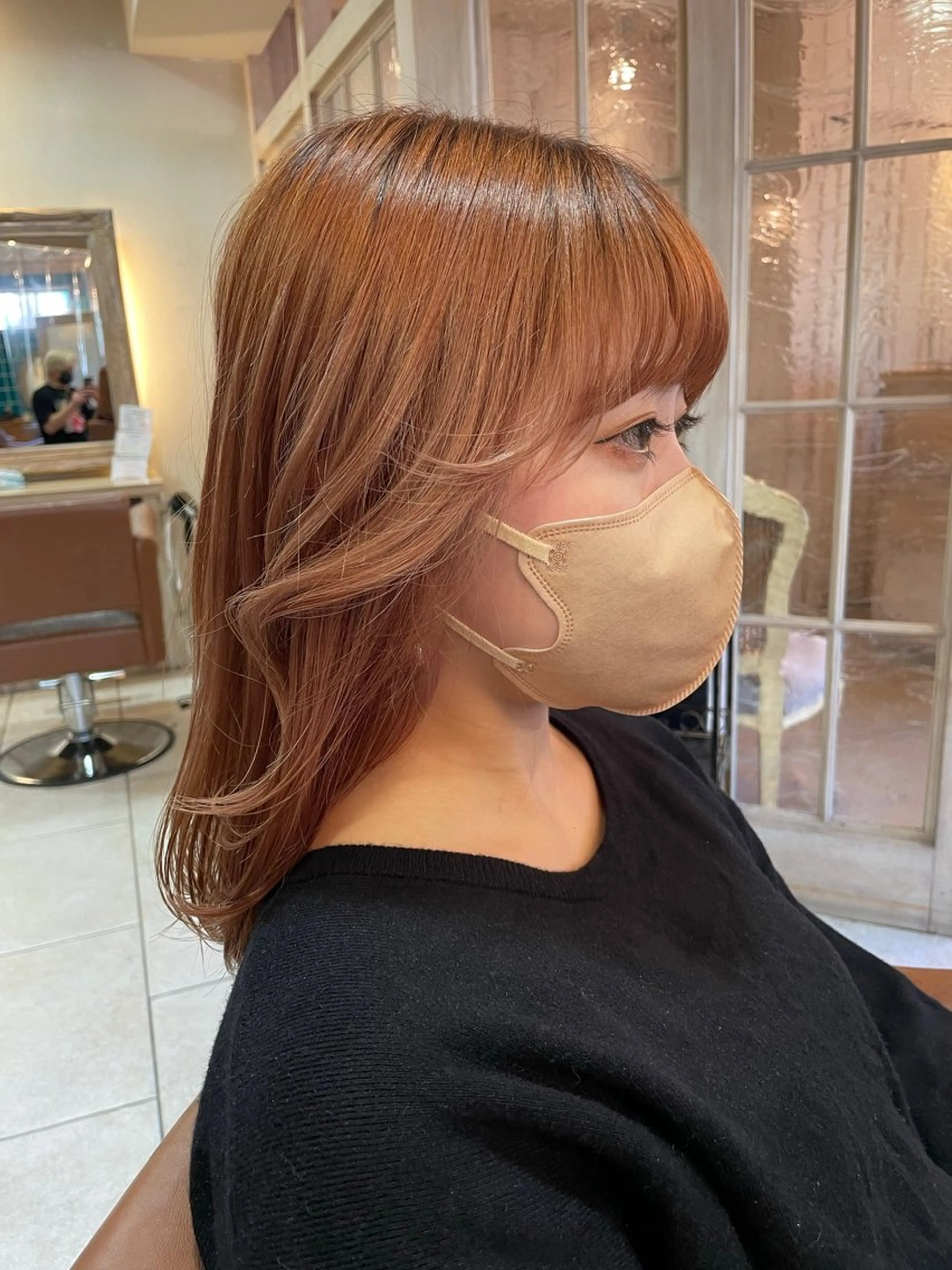 ミディアム 宮城千奈美🍒 カットモデル募集のヘアスタイル